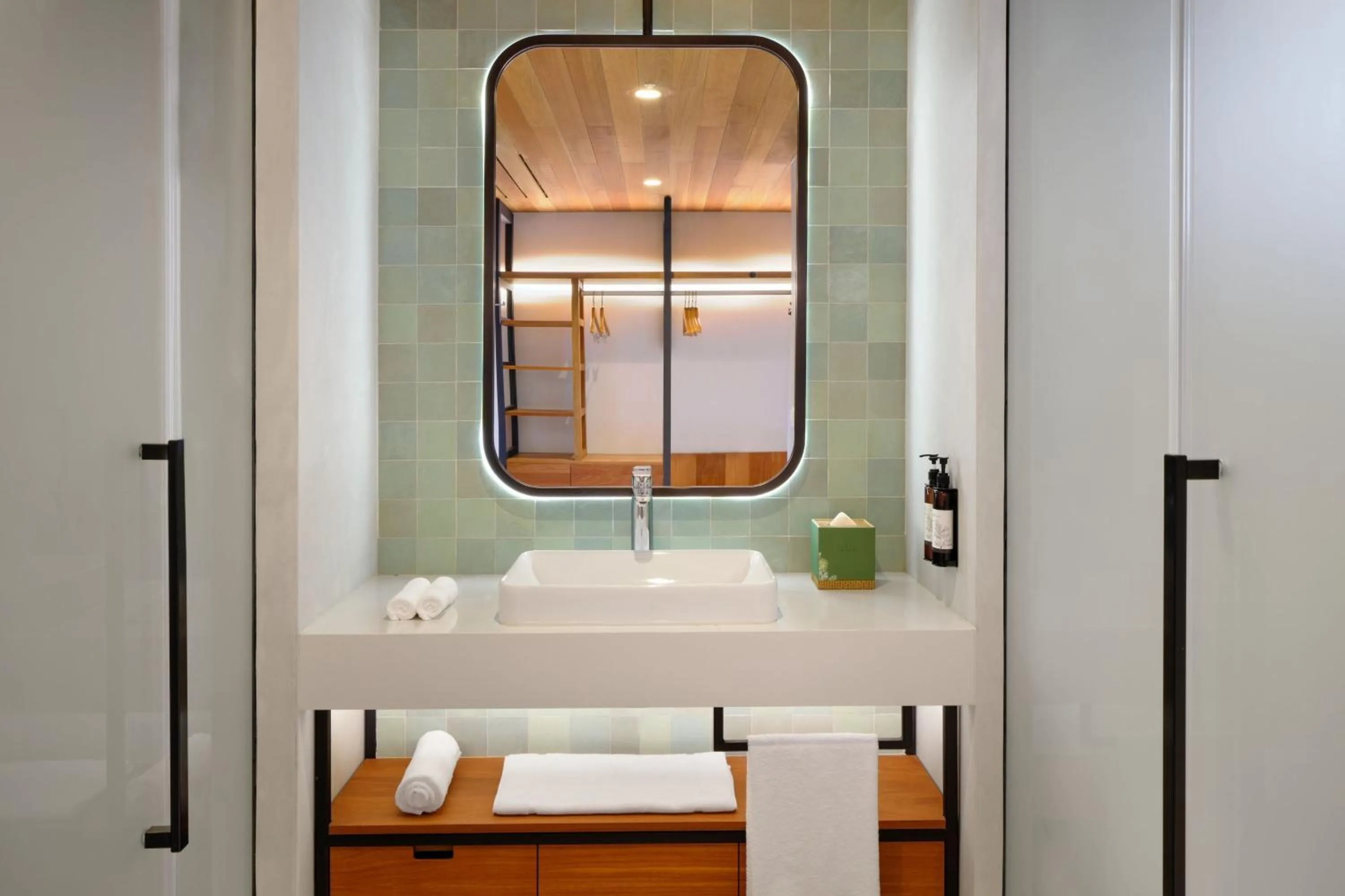 Bathroom in laïla, Seychelles, a Tribute Portfolio Resort