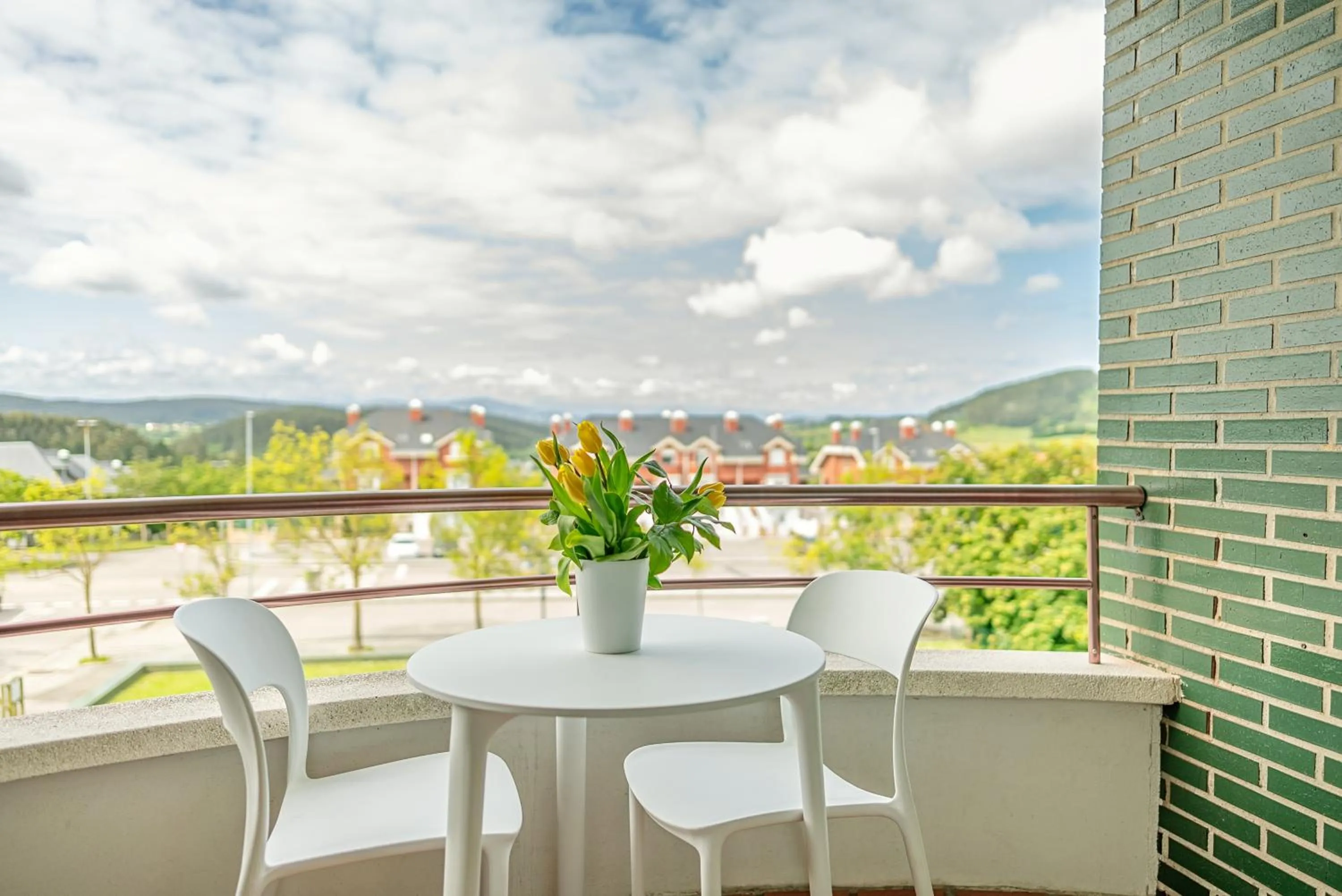 Balcony/Terrace in Playas de Liencres - Hotel & Apartamentos