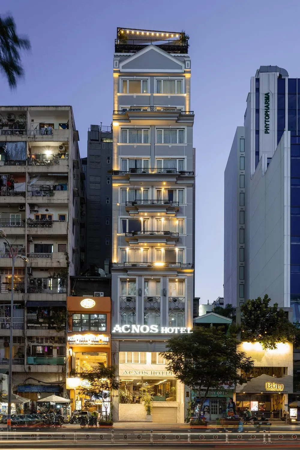 Property building in Acnos Hotel