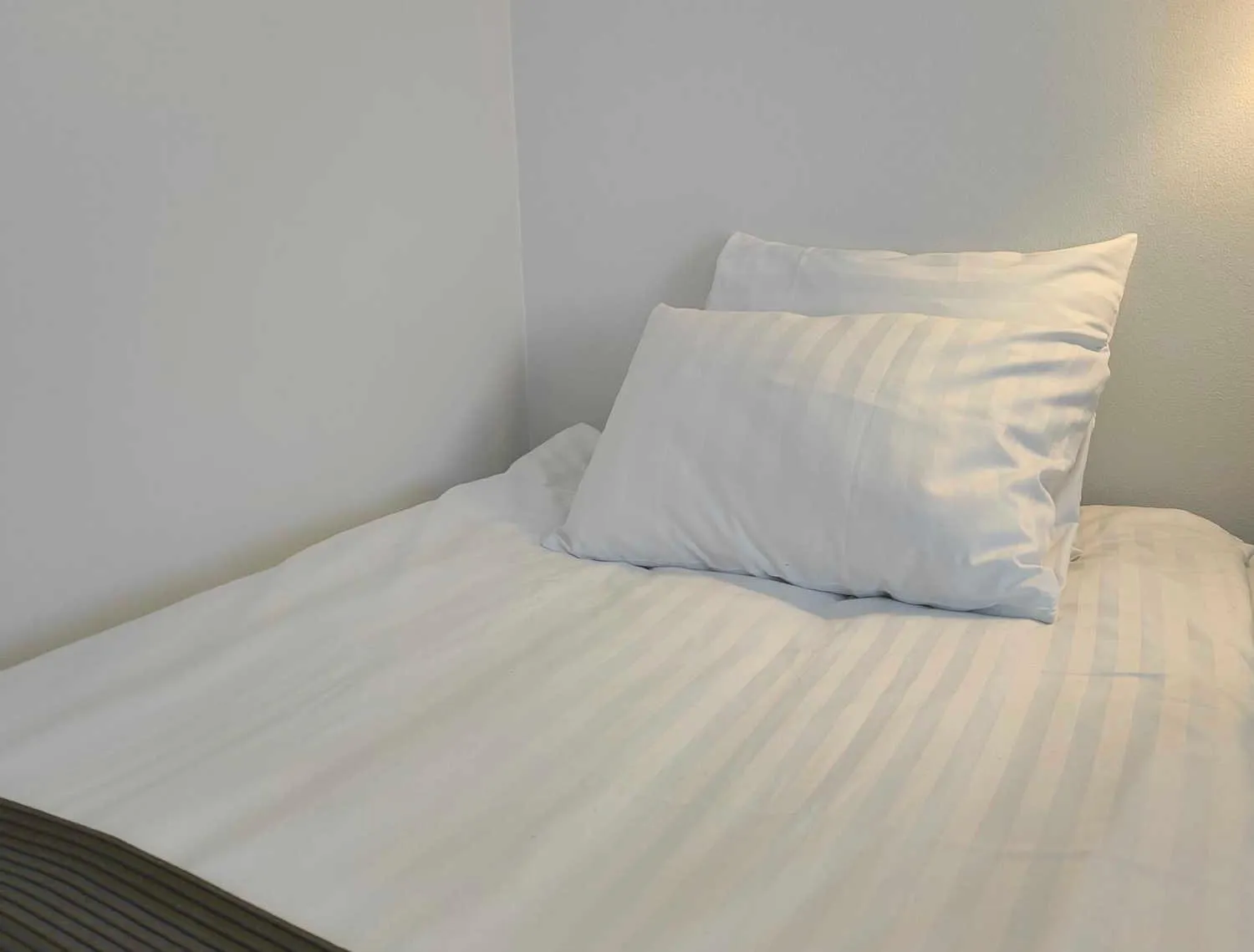 Bed in Hotel Linnasmäki