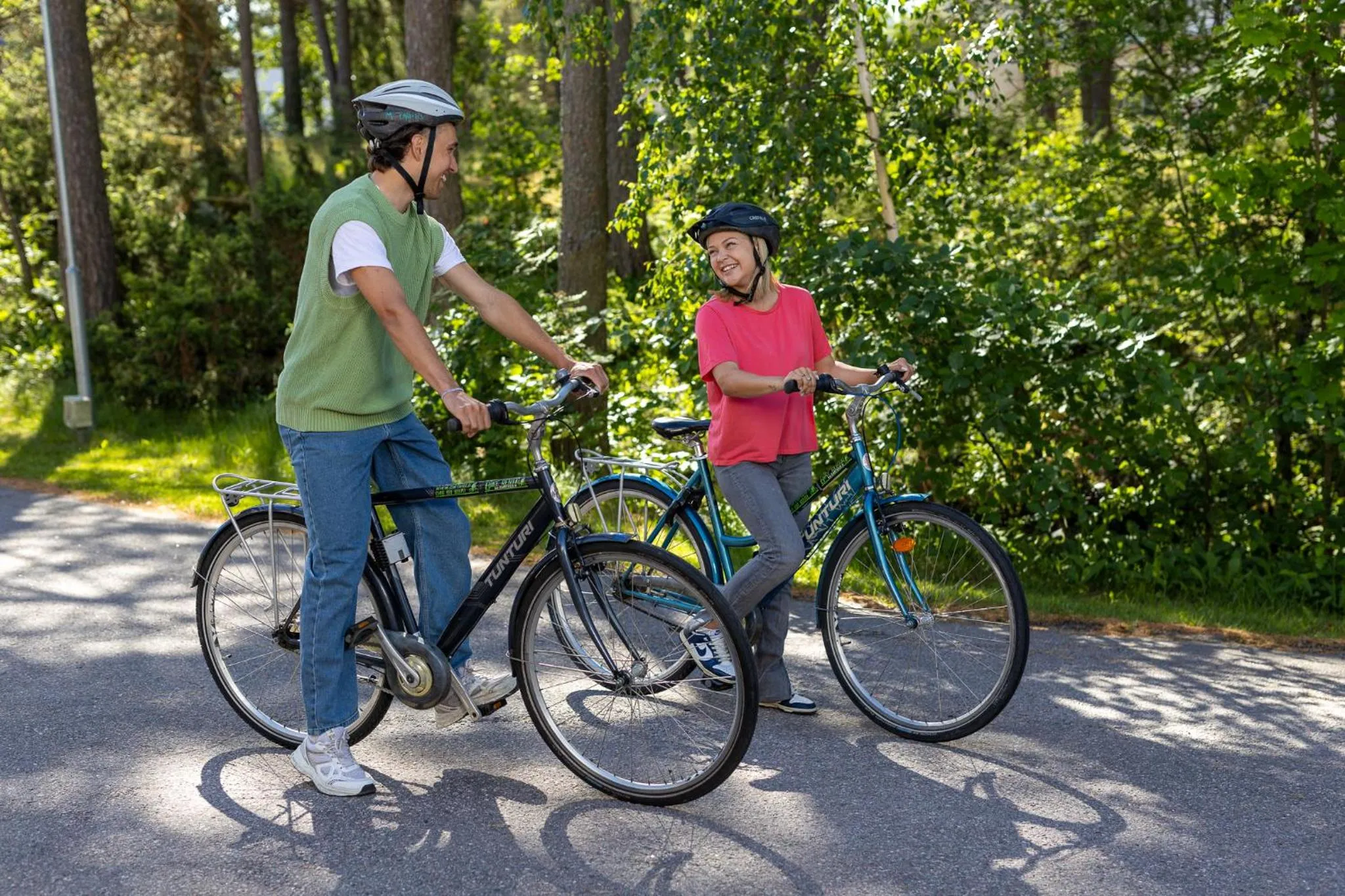 Cycling in Hotel Linnasmäki