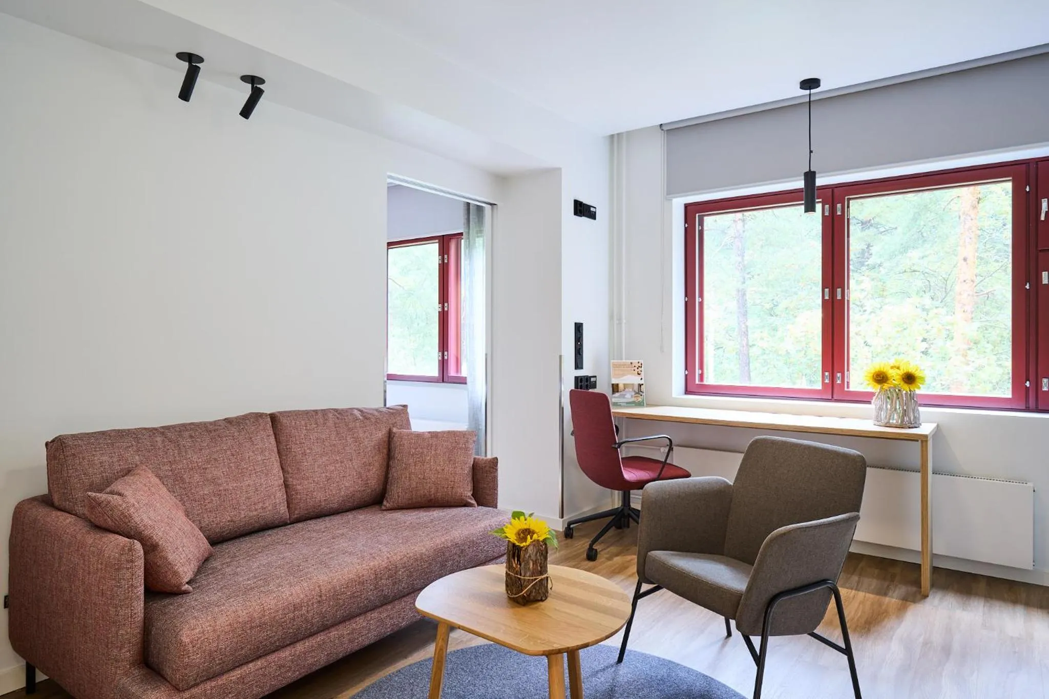 Living room in Hotel Linnasmäki