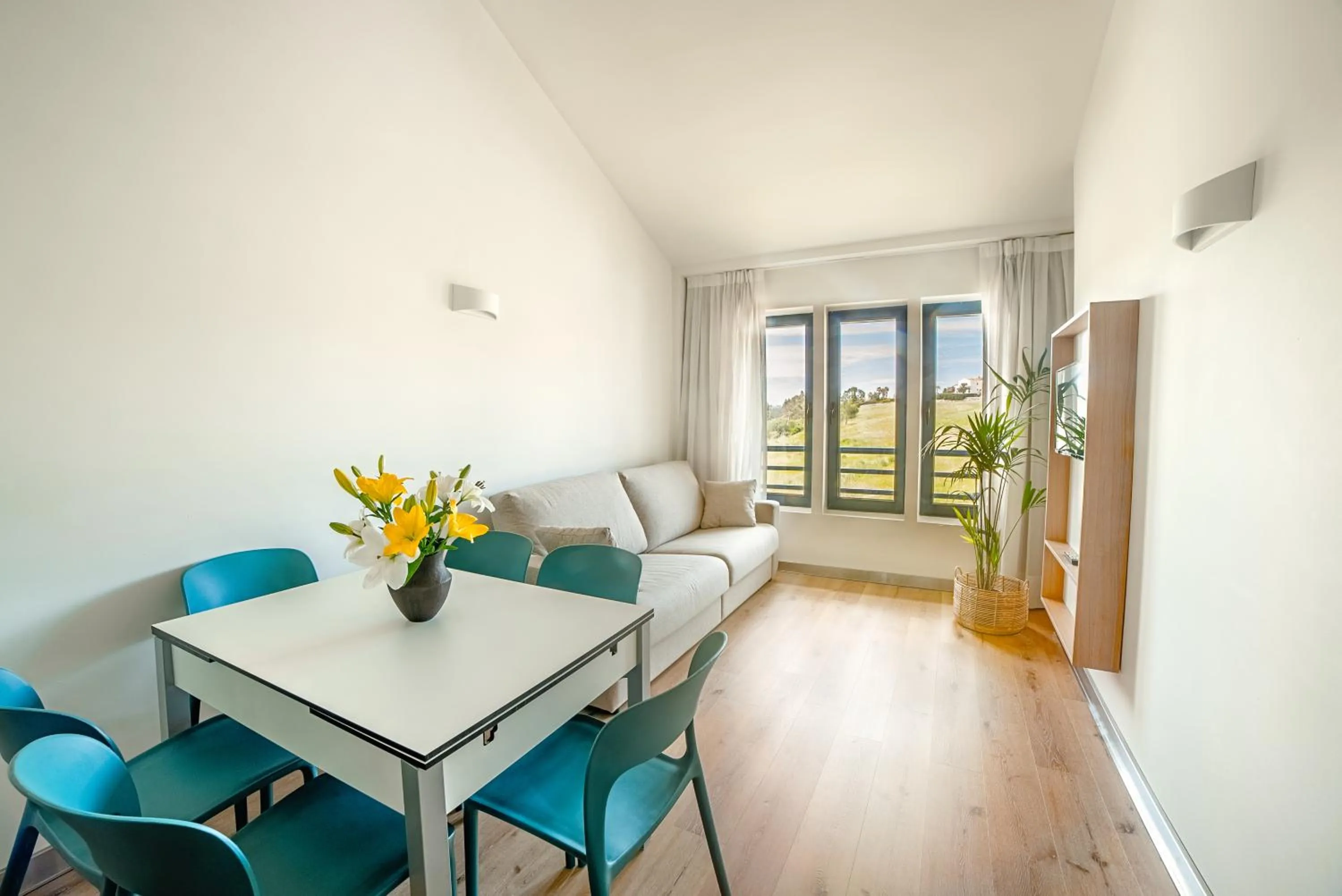 Living room in Apartamentos Dunas de Liencres
