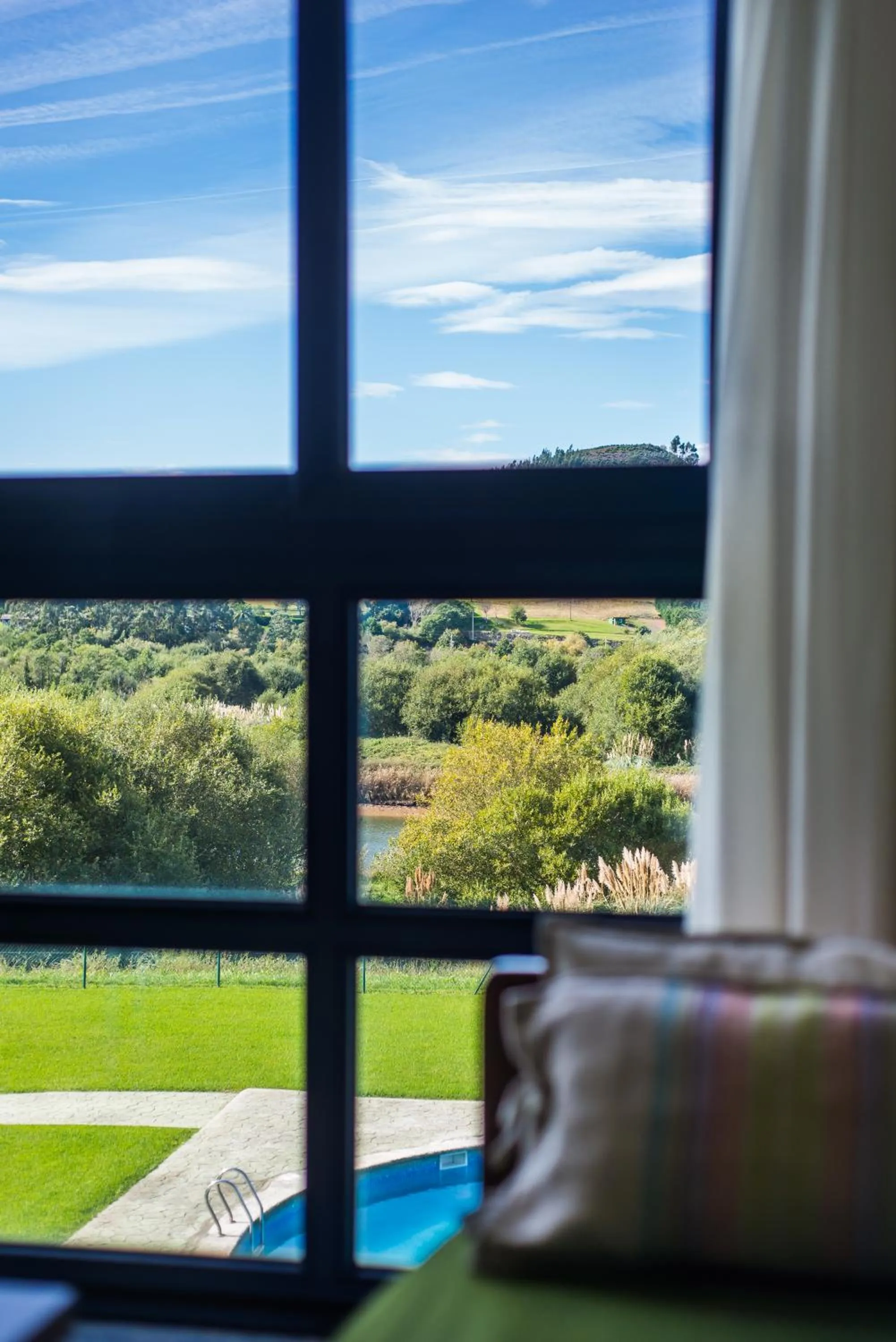 Pool view in Apartamentos Dunas de Liencres