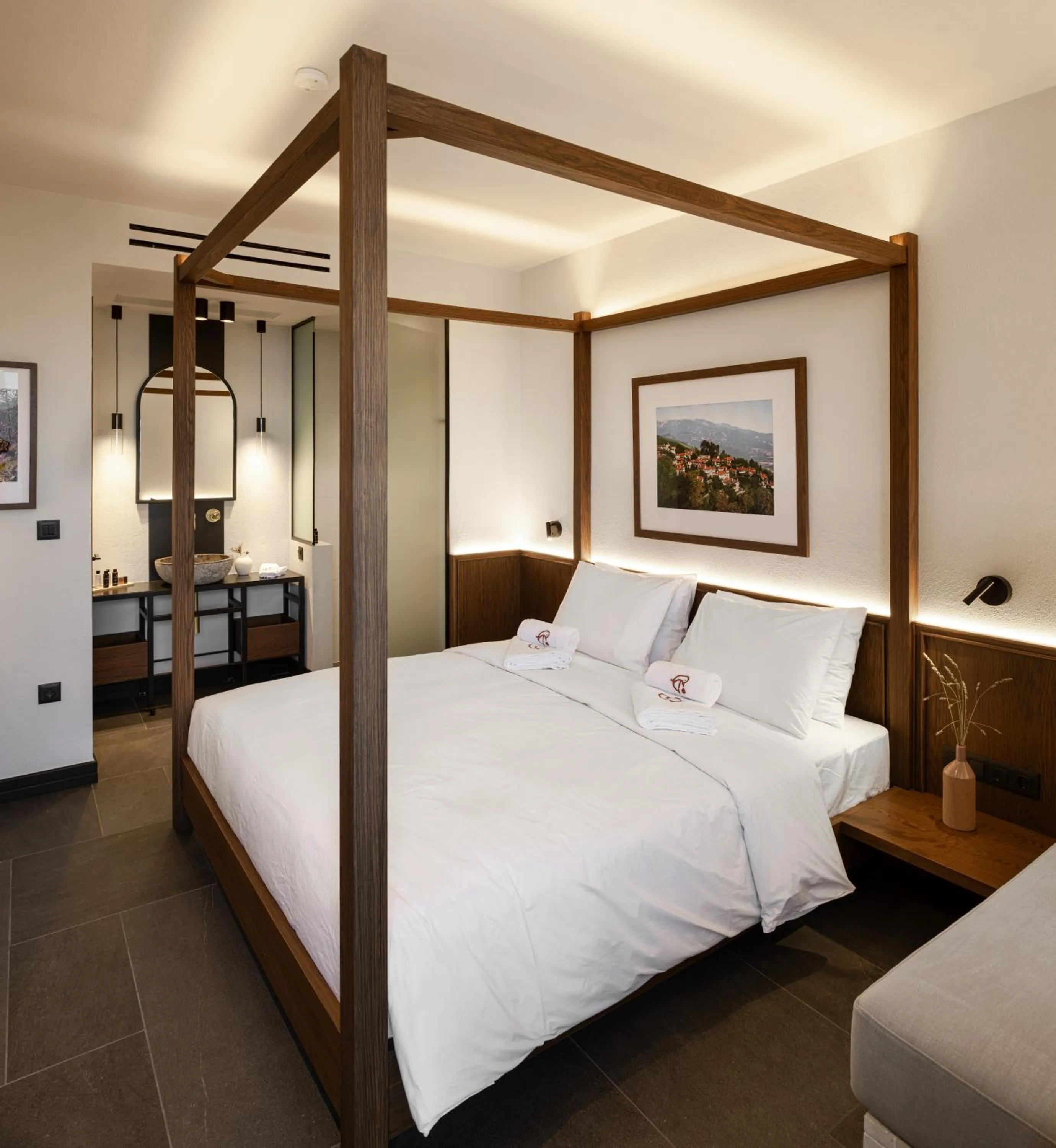 Bed in Unedo All Seasons Boutique Hotel