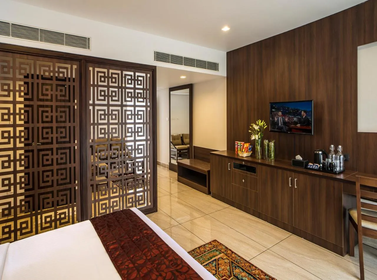 Bed in WILD AVENUE RESORT & SPA