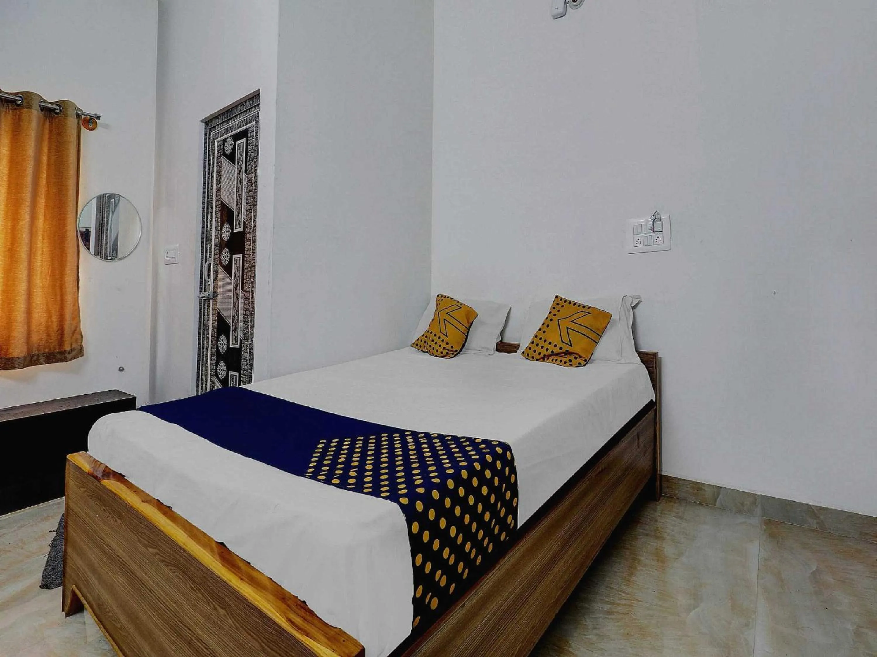 Bedroom, Bed in Hotel O SLV Boarding & Lodging