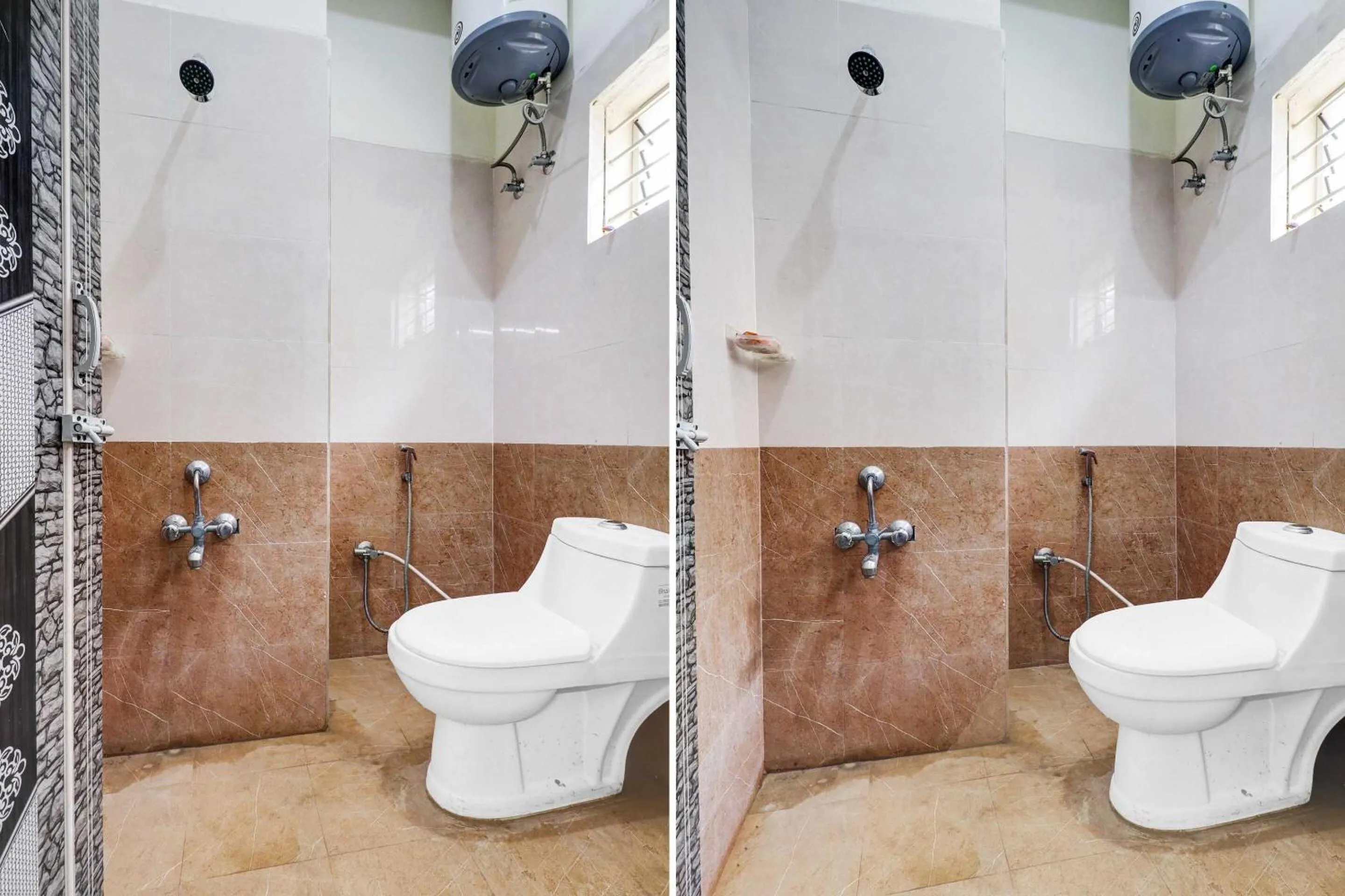 Bathroom in Hotel O SLV Boarding & Lodging