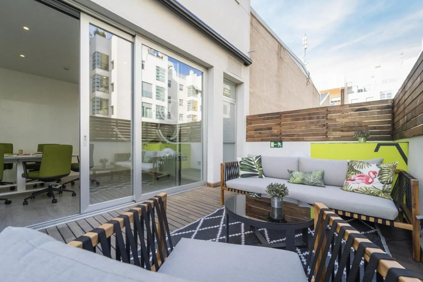 Balcony/Terrace in ARTIEM Madrid
