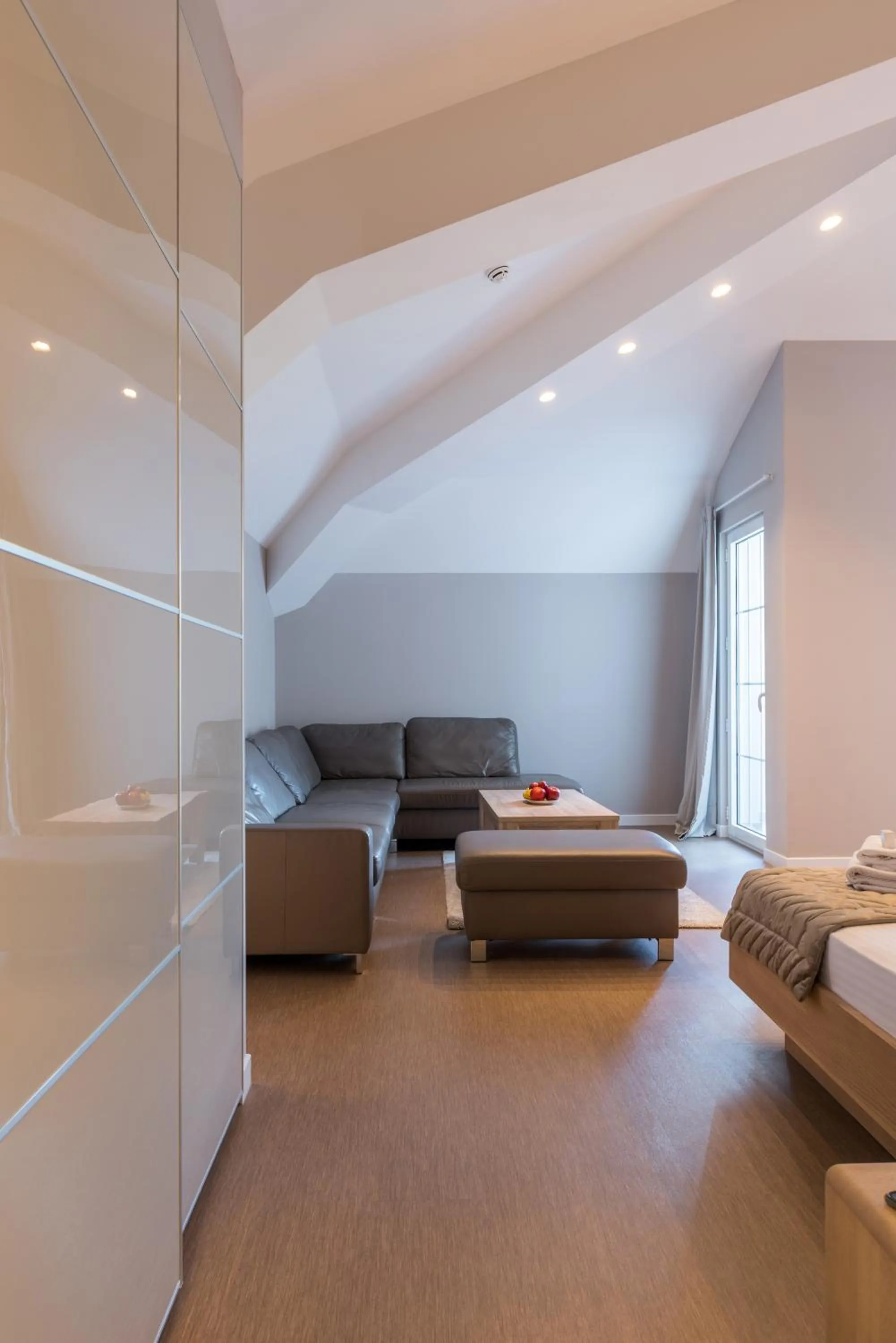 Seating area, Bed in Emilia Lux Rooms