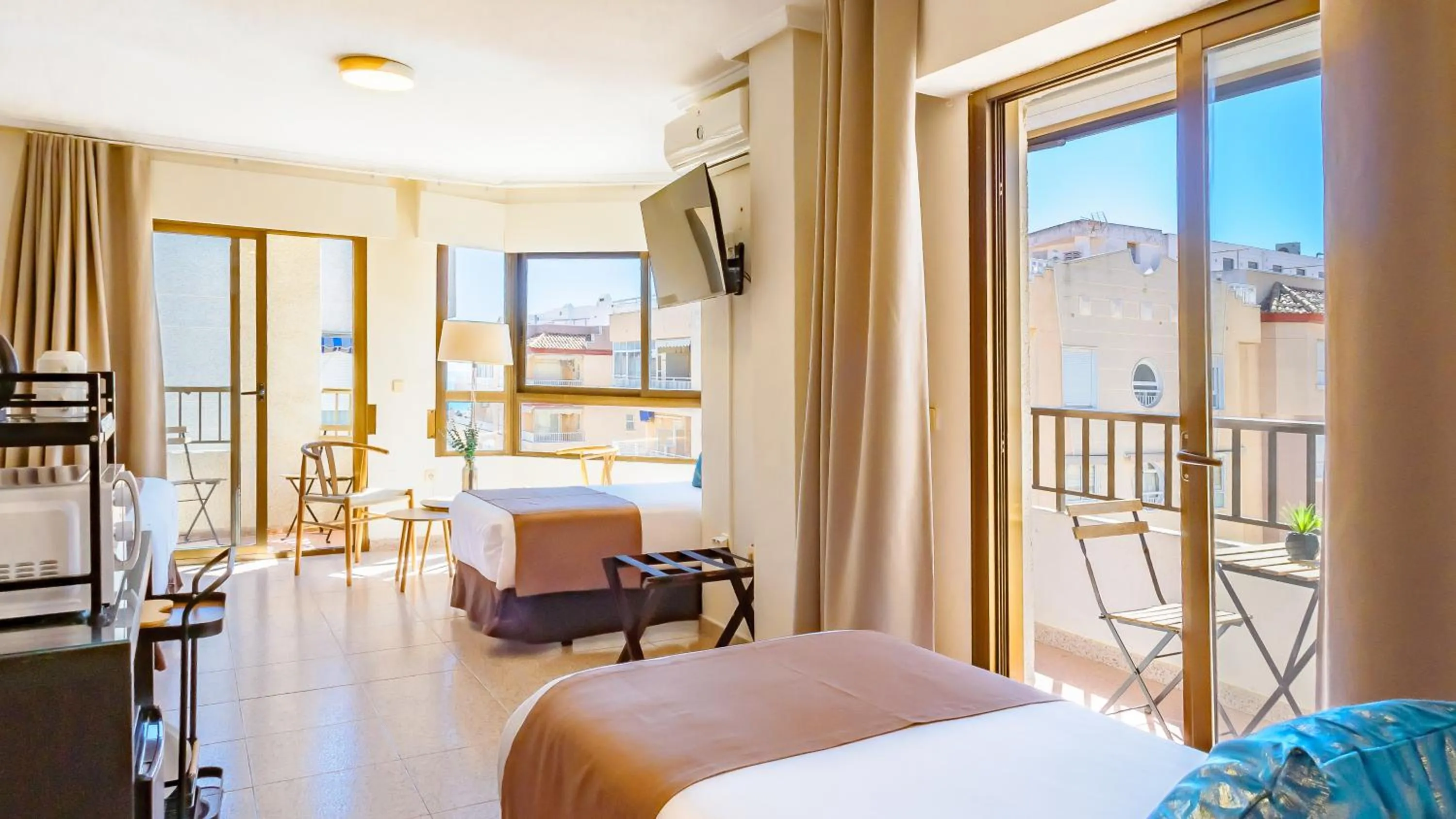 Bed in Hotel Eden Mar