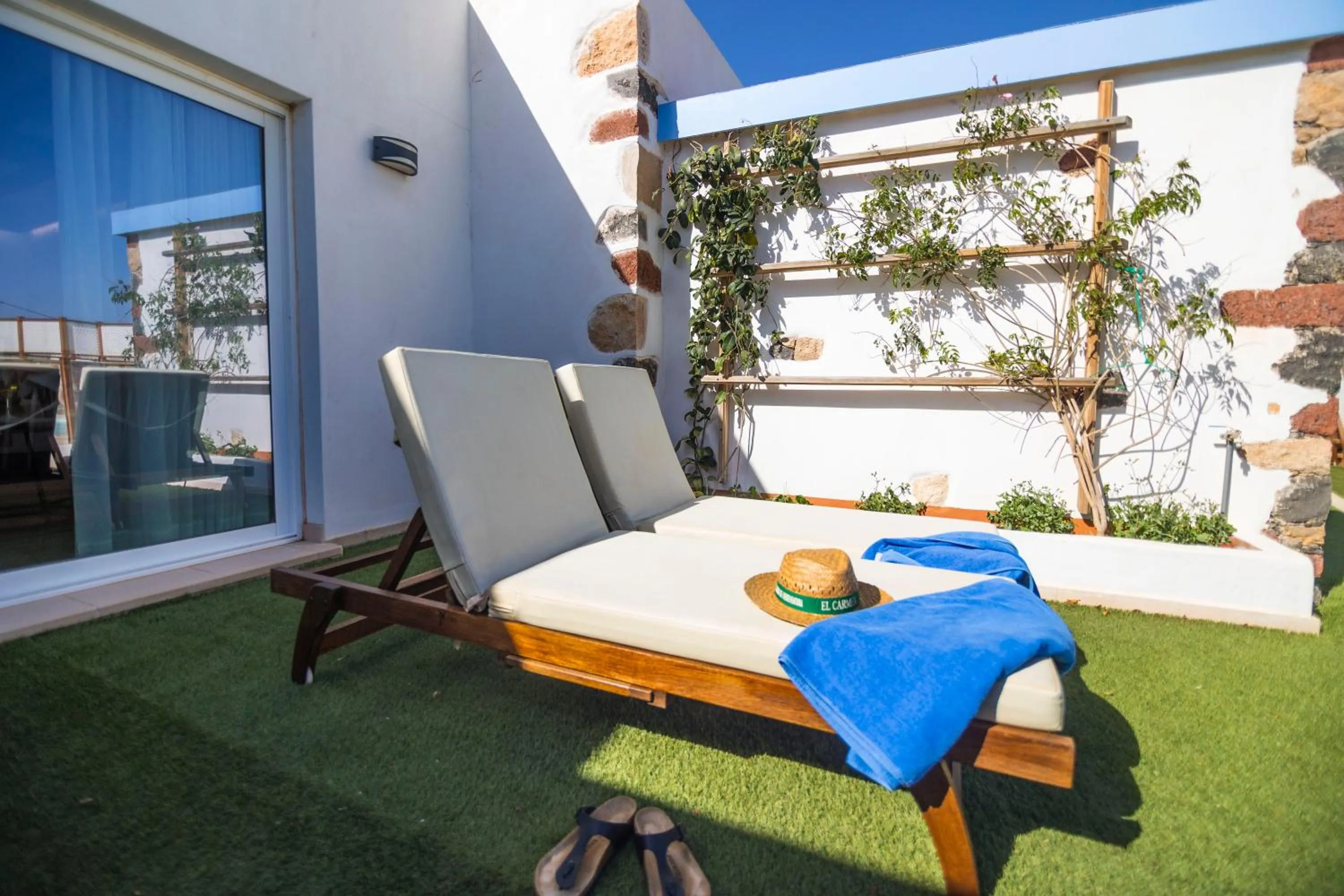 Patio in Hotel Rural Rosario Martin