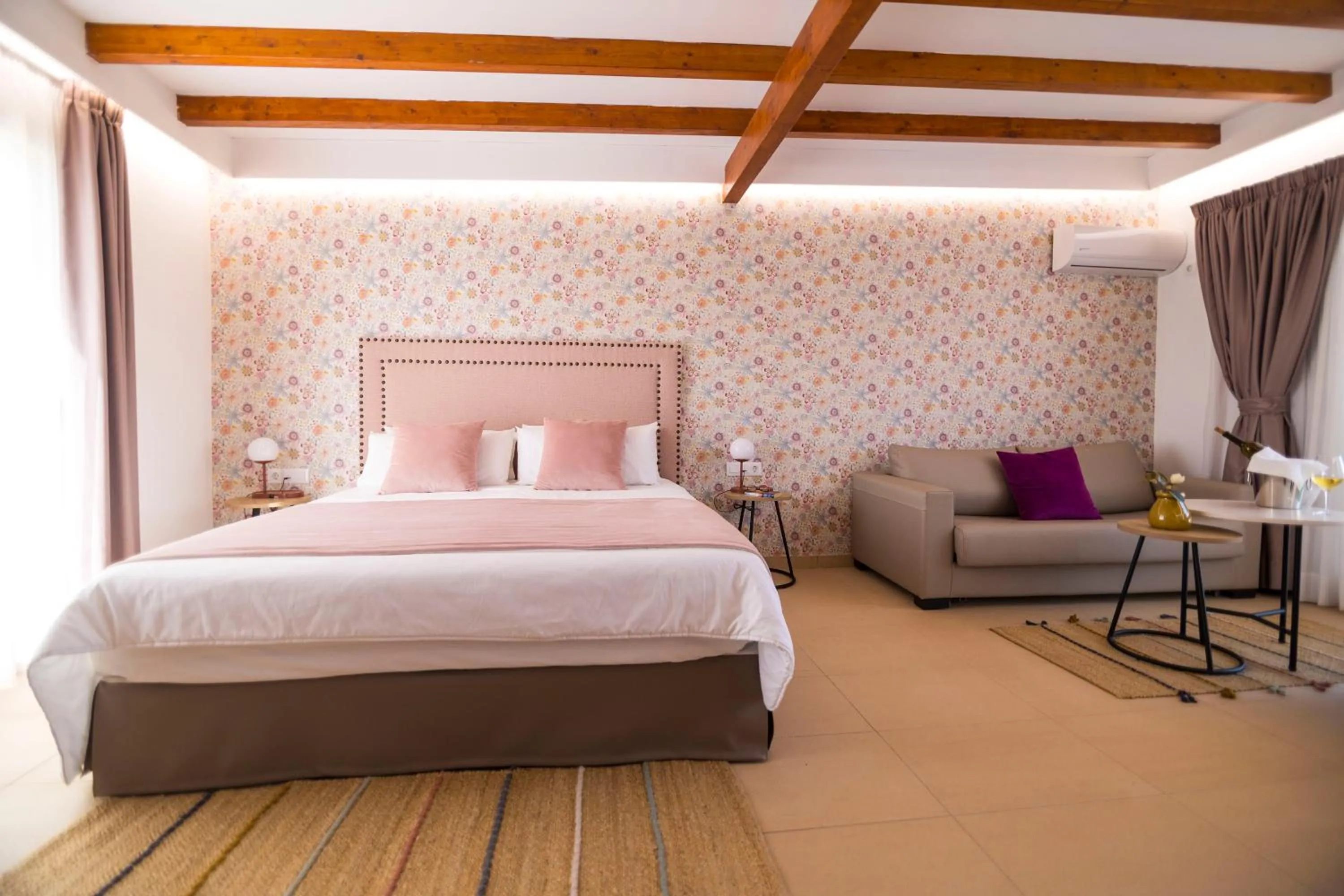 Bed in Hotel Rural Rosario Martin