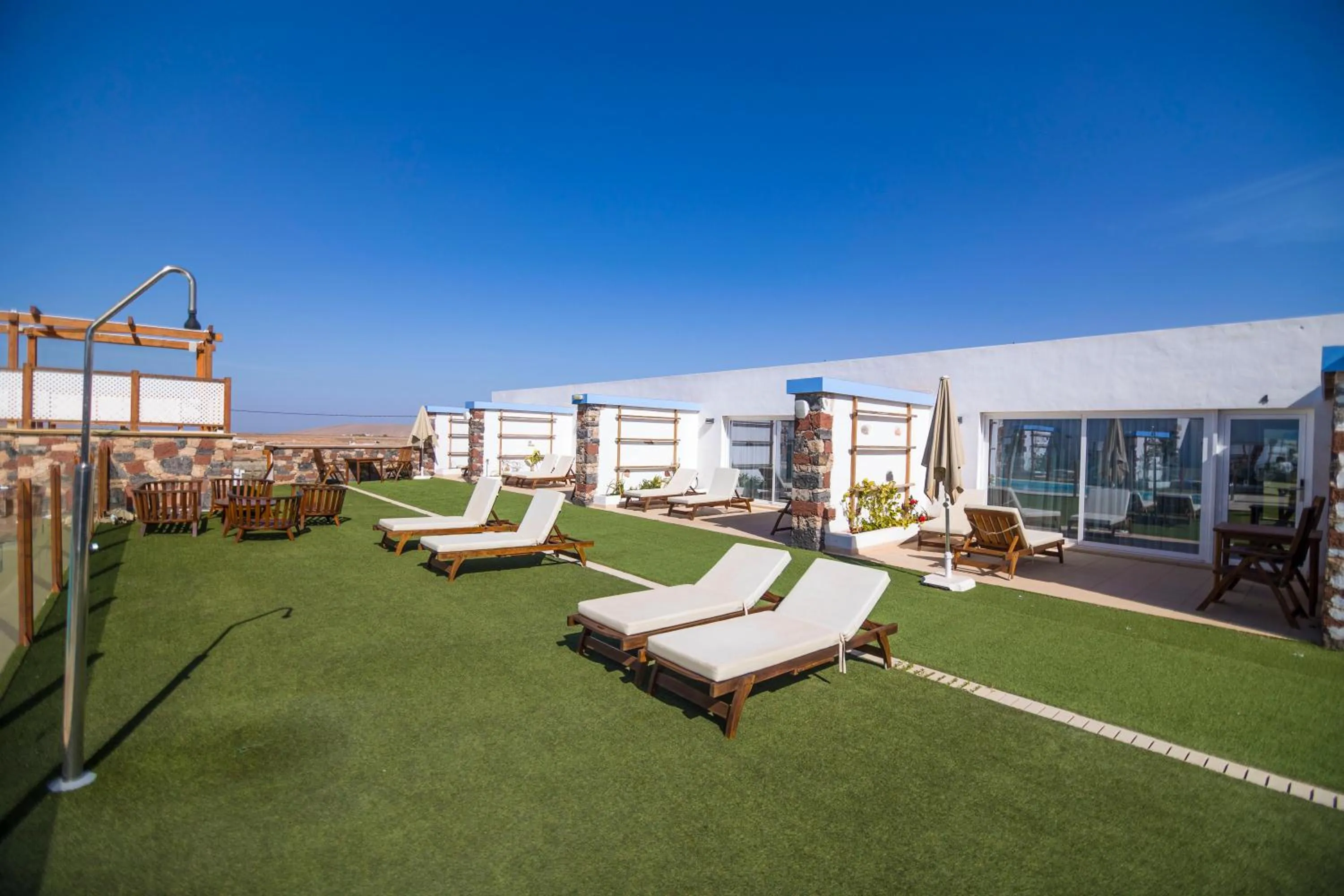 Patio in Hotel Rural Rosario Martin