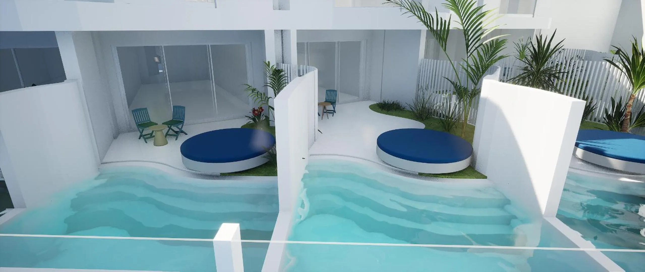 Swimming pool in The Salmar - New Opening