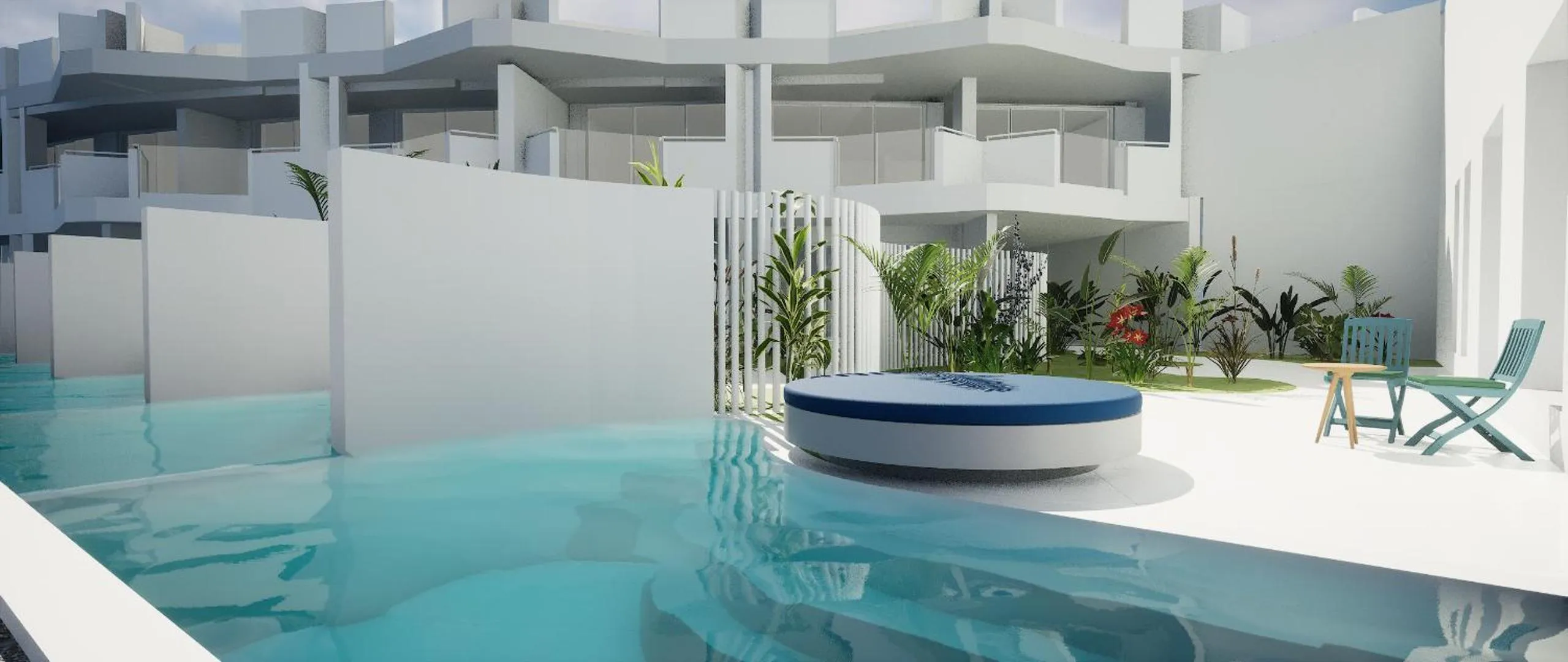 Swimming pool in The Salmar - New Opening