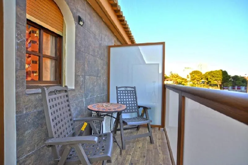 Balcony/Terrace in Hostal Mont Royal