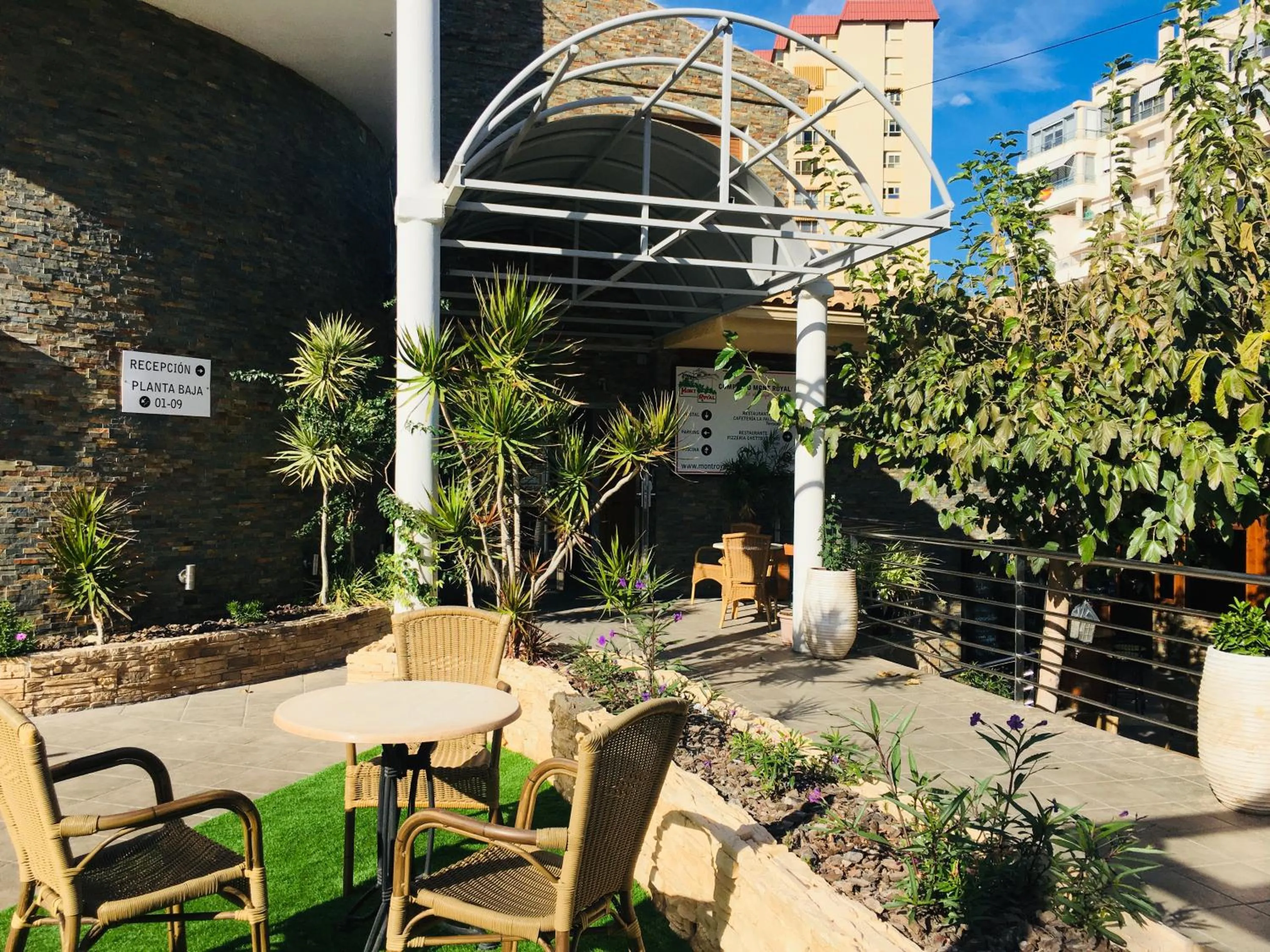 Property building in Hostal Mont Royal