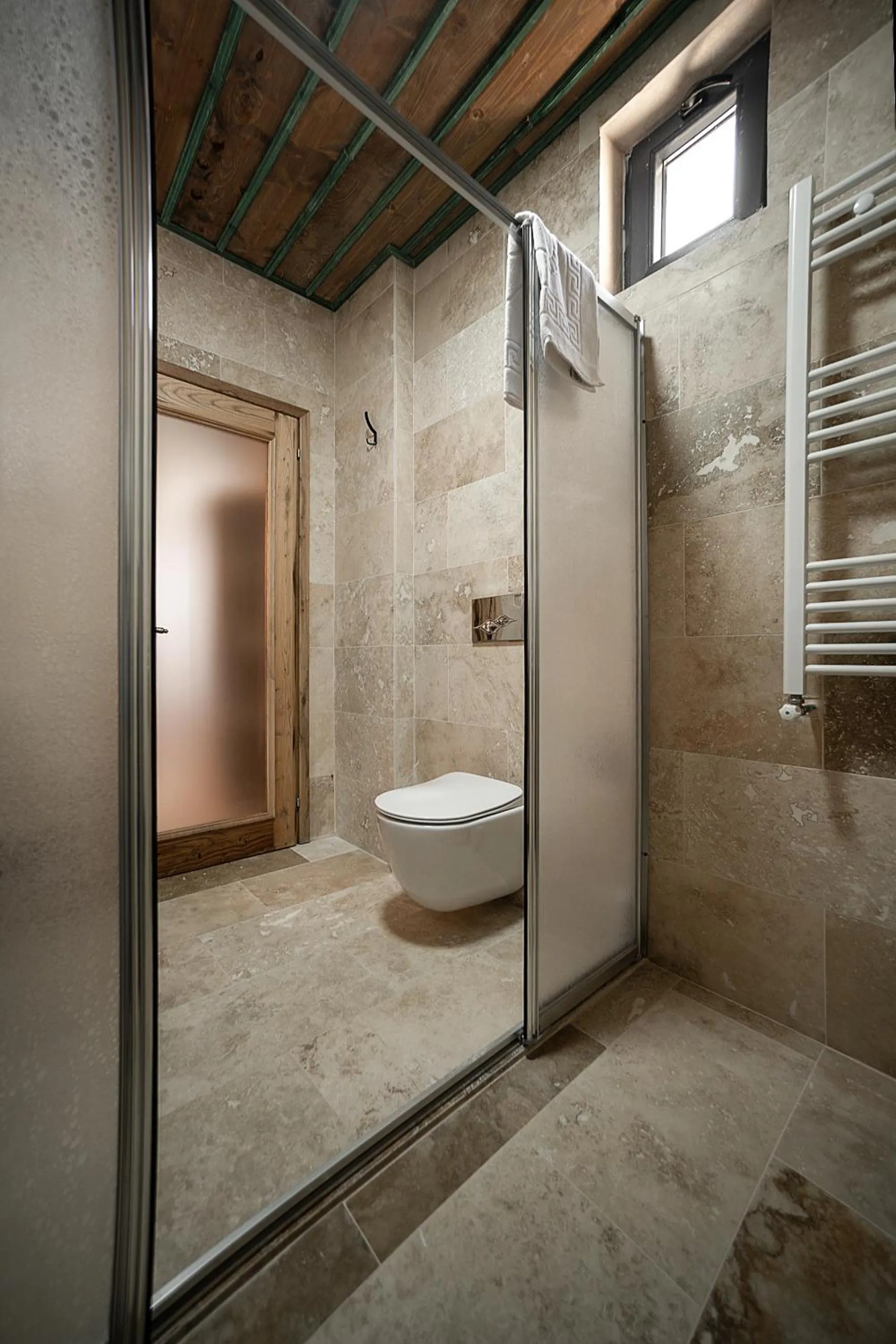 Shower in Serene Premium Stone House