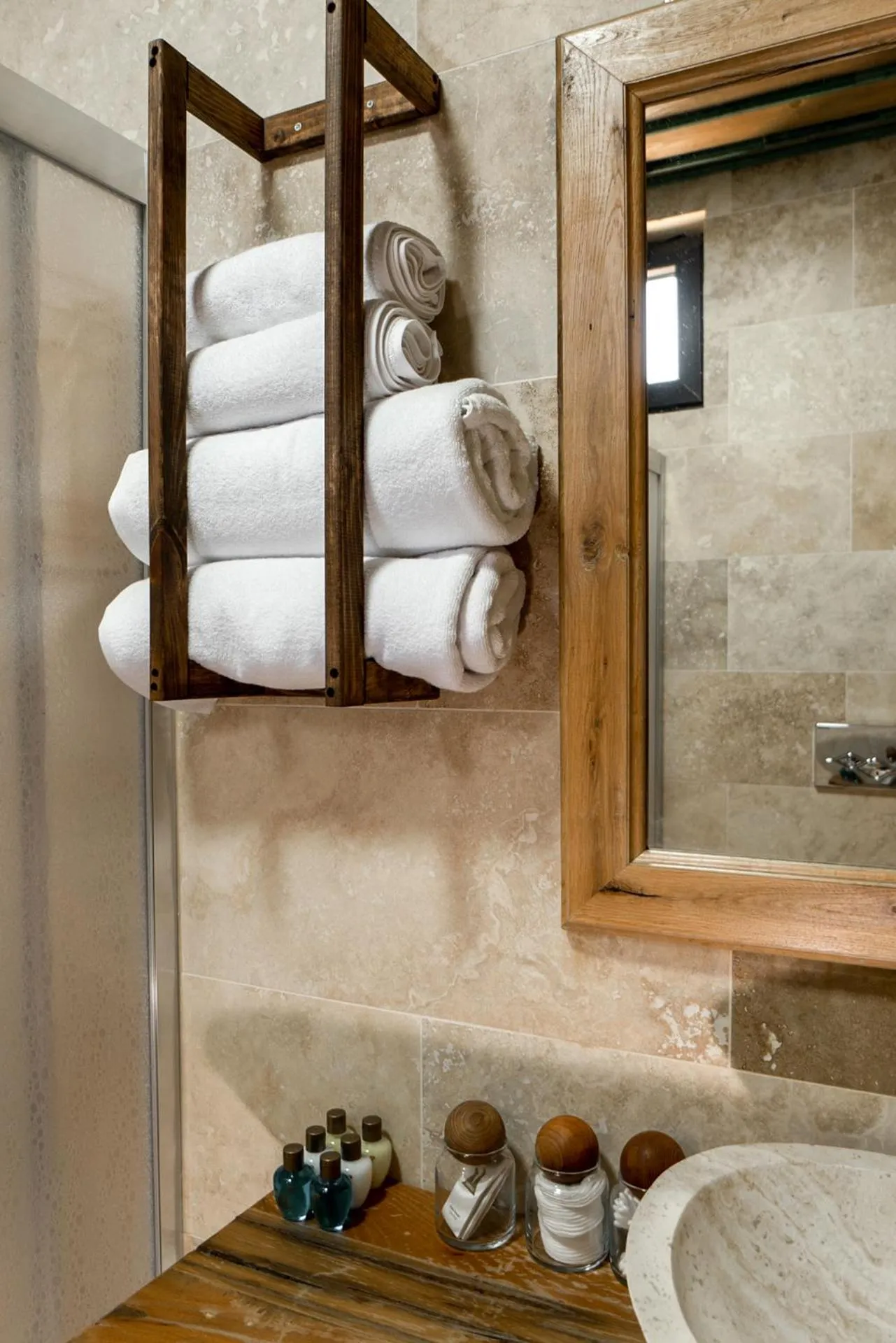 Bathroom in Serene Premium Stone House