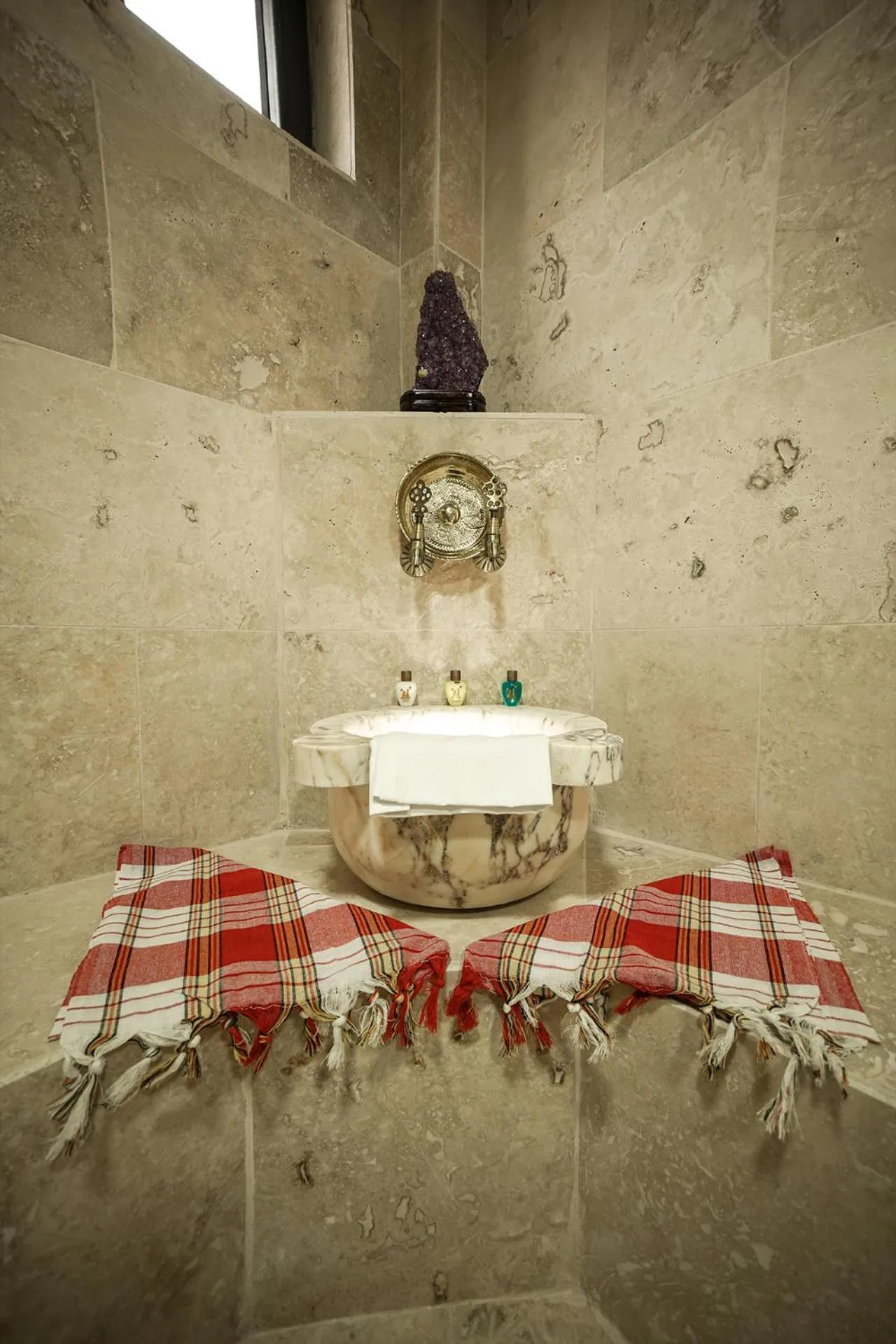Bathroom in Serene Premium Stone House