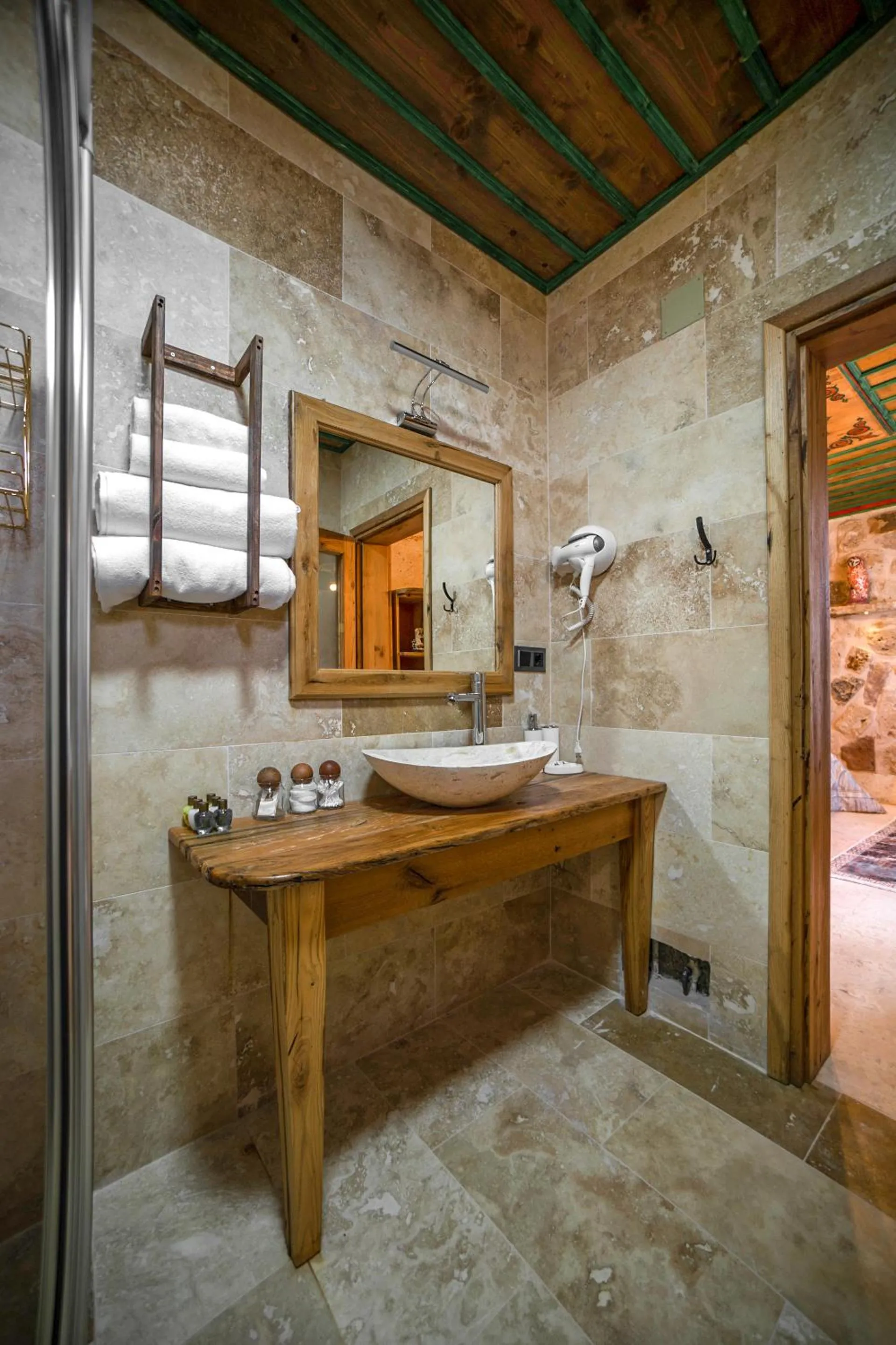 Bathroom in Serene Premium Stone House