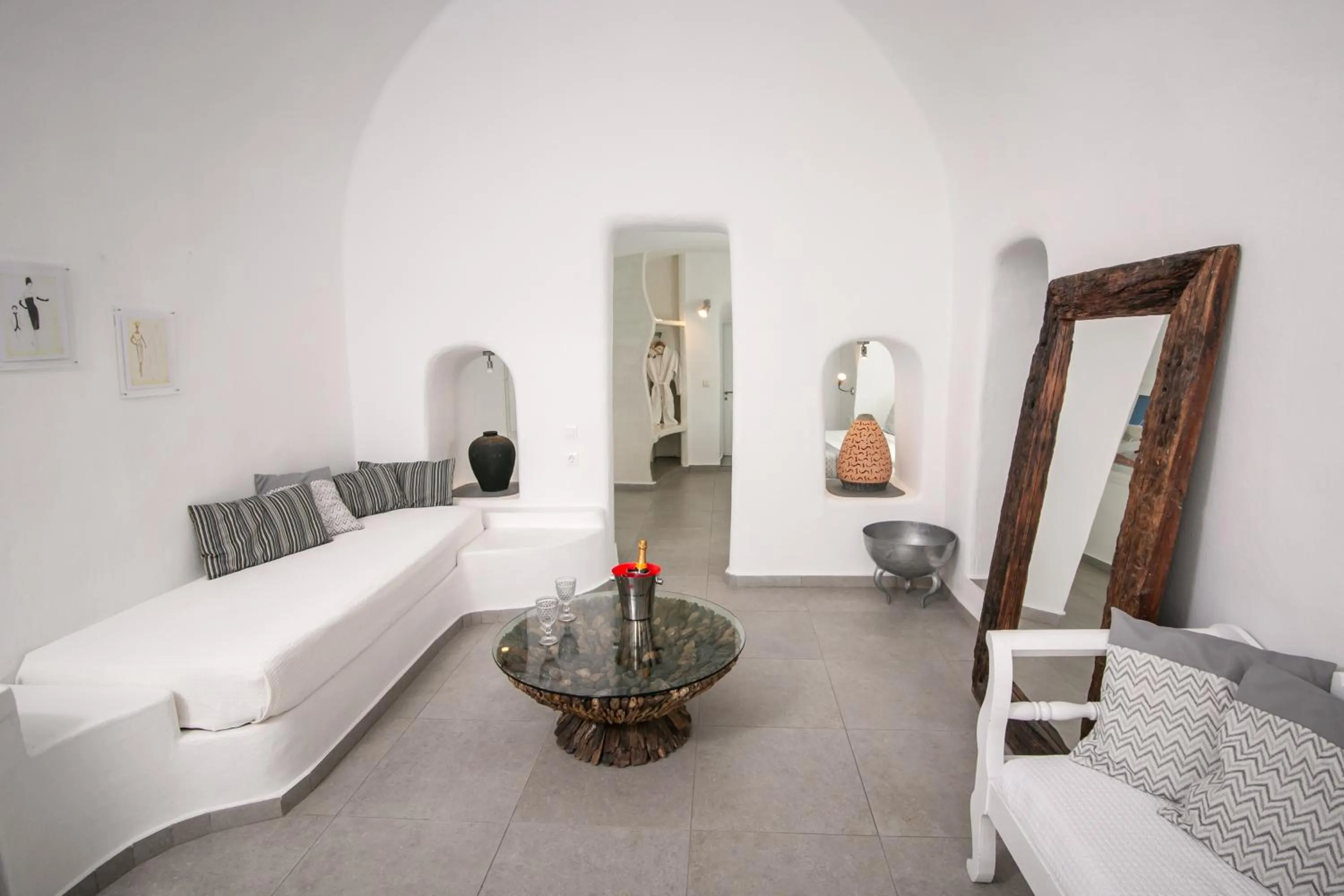 Living room in Vogue Suites