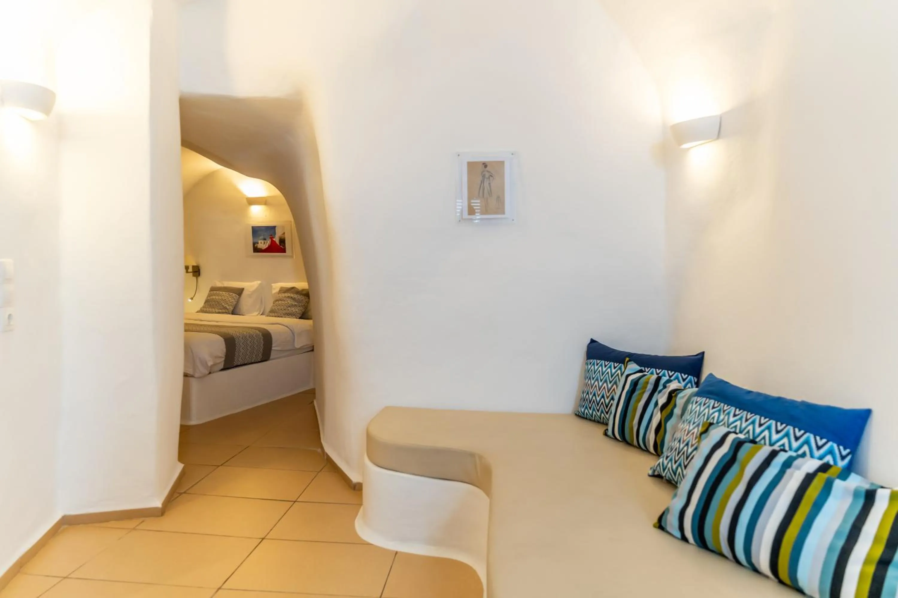 Living room in Vogue Suites