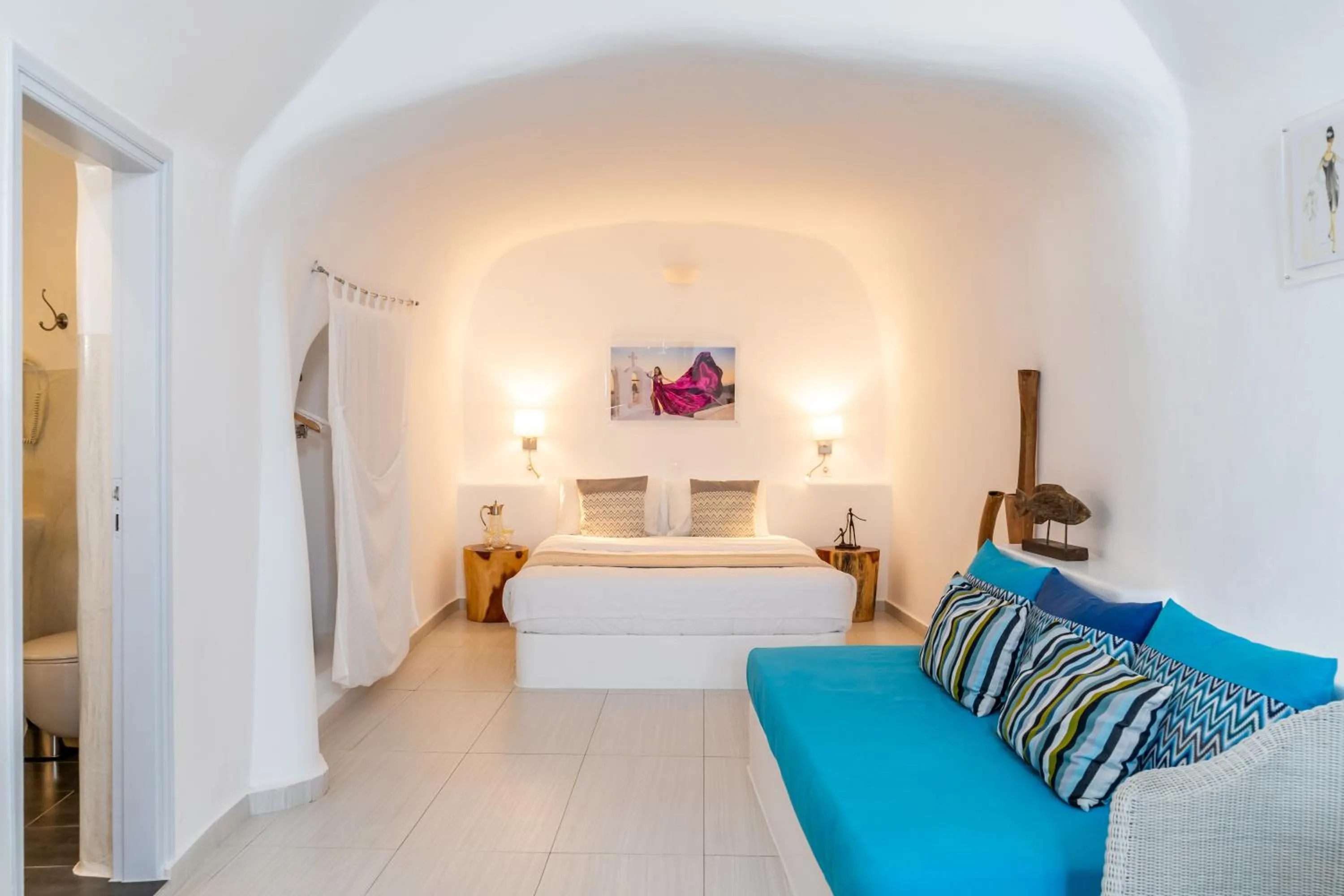 Bedroom in Vogue Suites