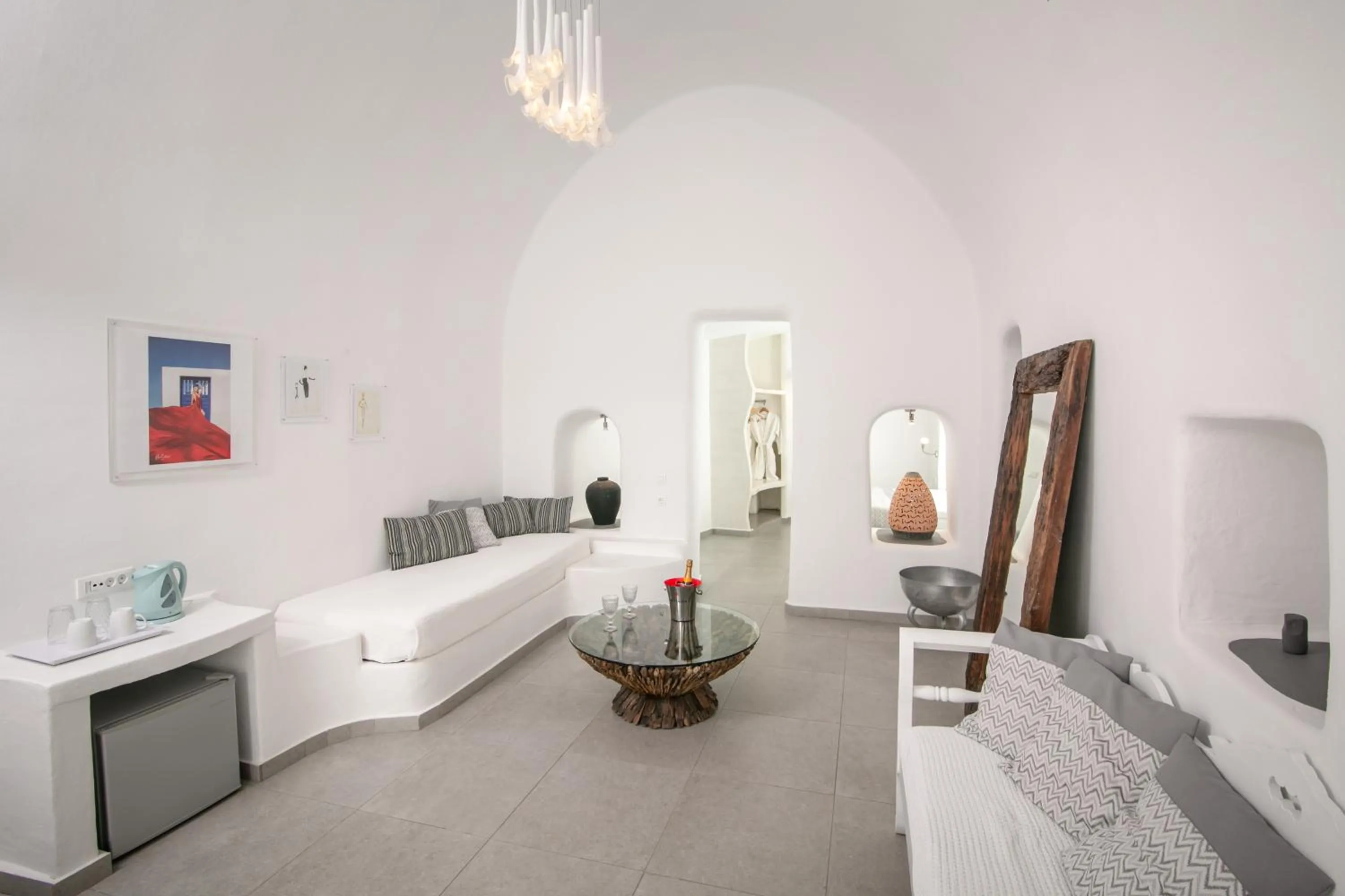 Living room in Vogue Suites