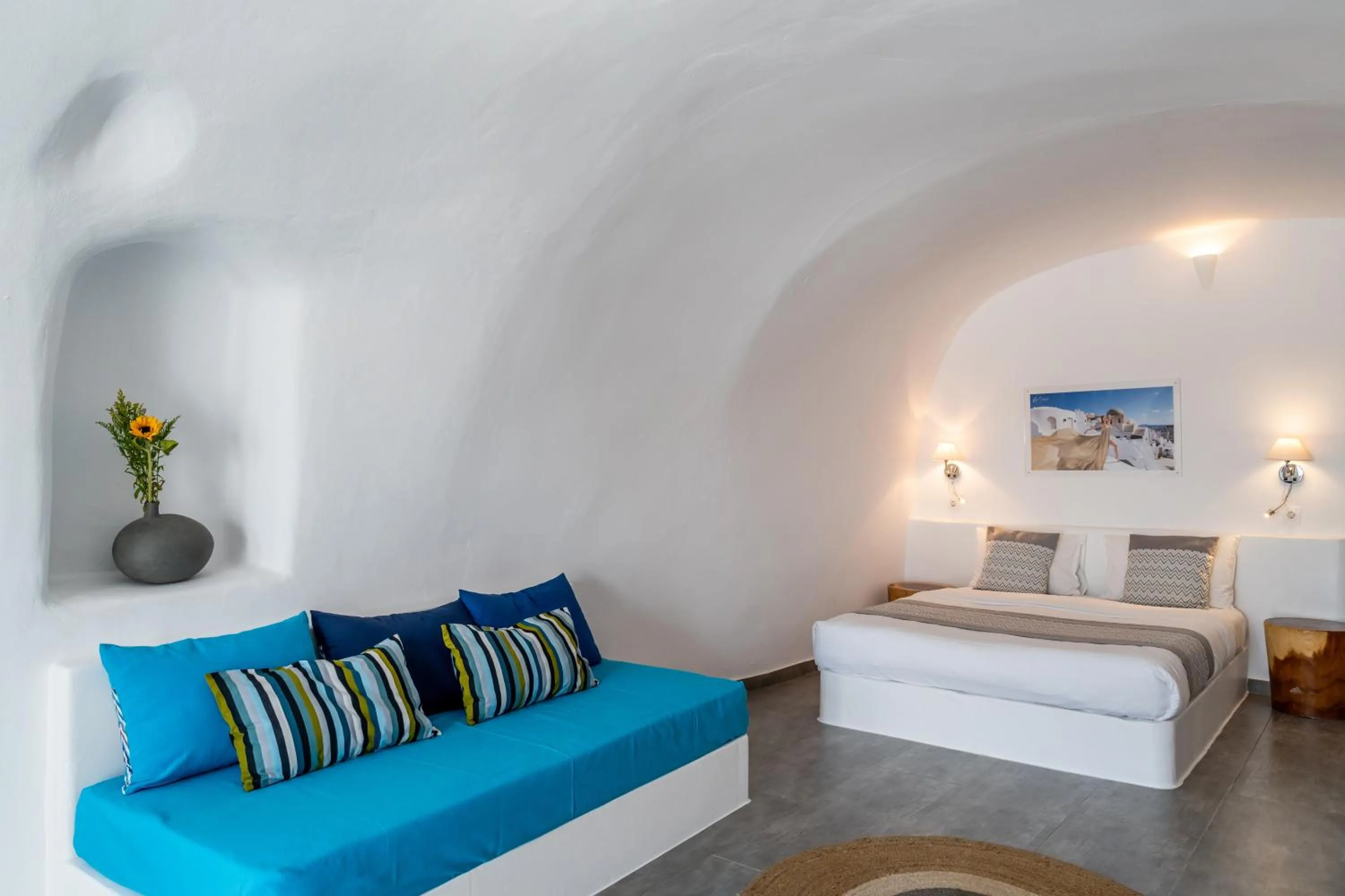 Bedroom in Vogue Suites