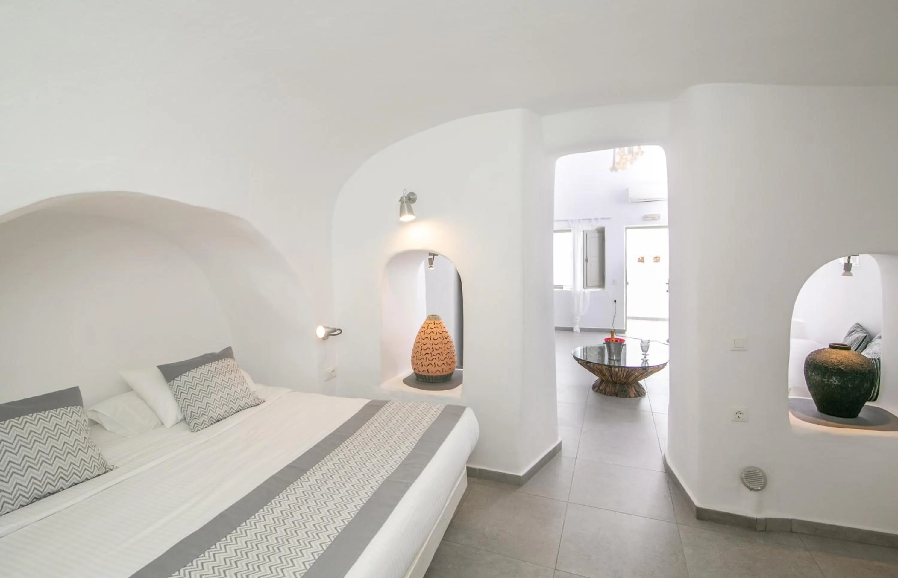 Bedroom in Vogue Suites