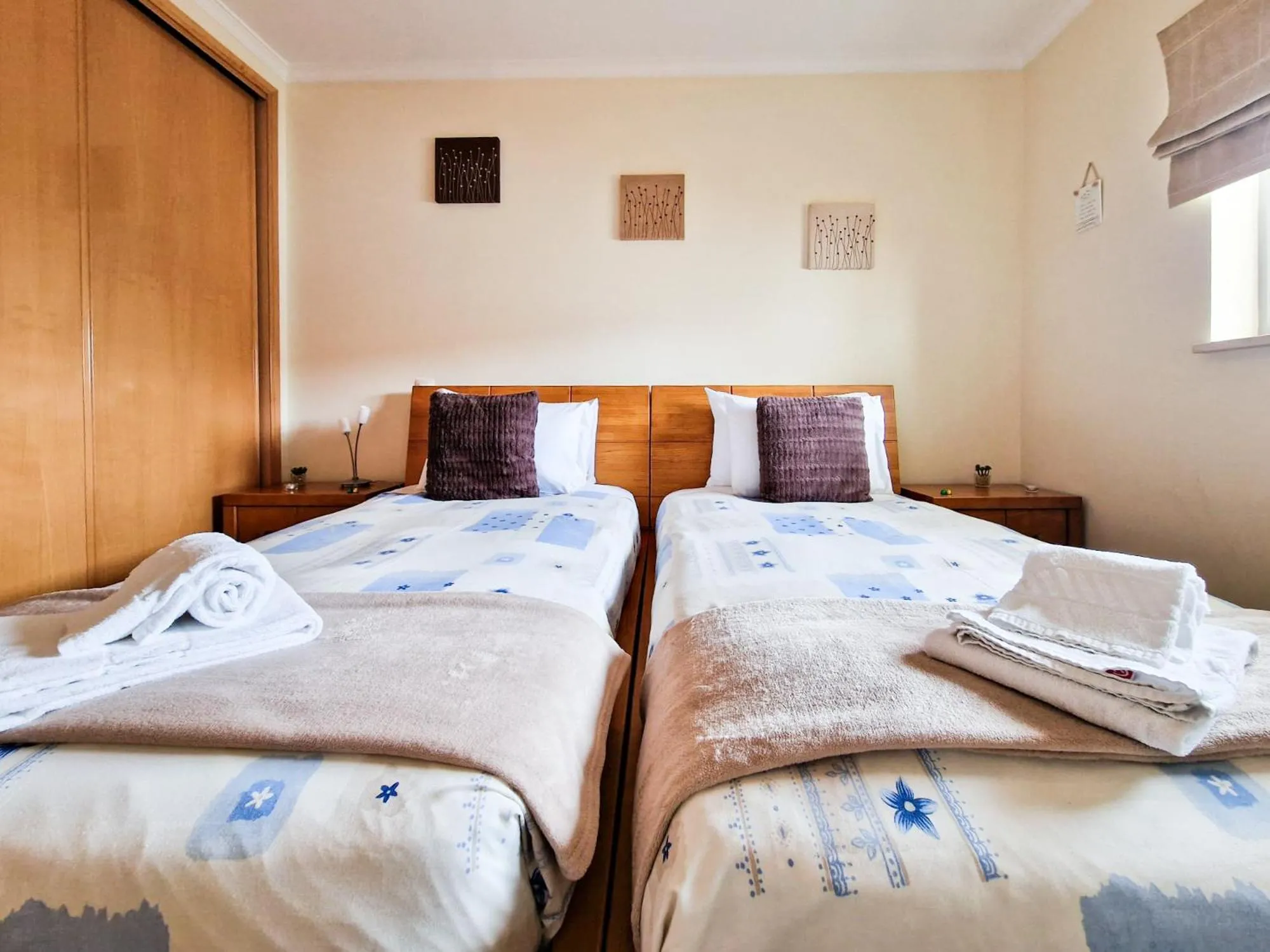 Bed in Apartment Rocha Oceano Azul Charming