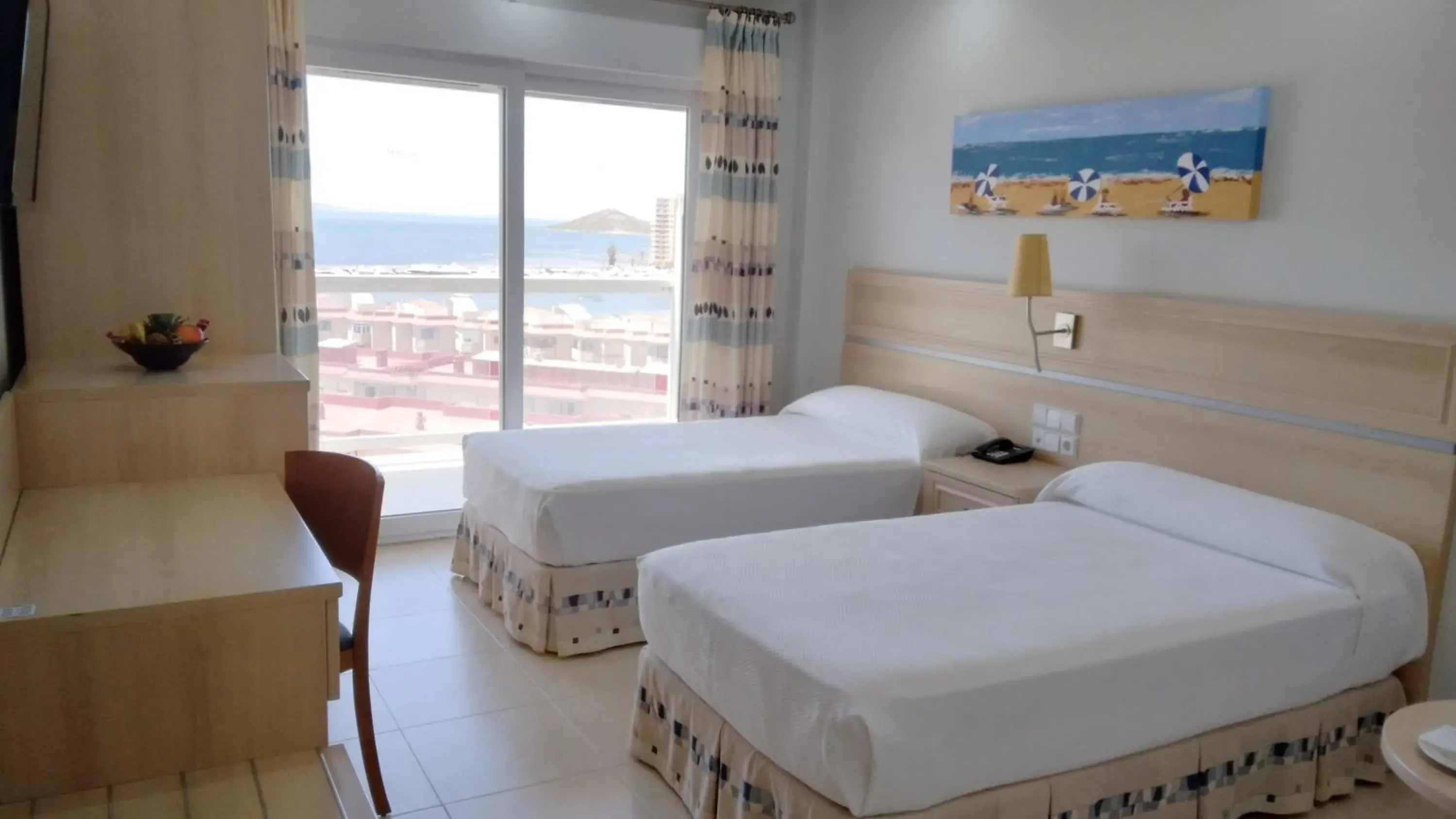 Standard Double Room with Sea View in Hotel Las Gaviotas Standard Double Room with Sea View in Hotel Las Gaviotas