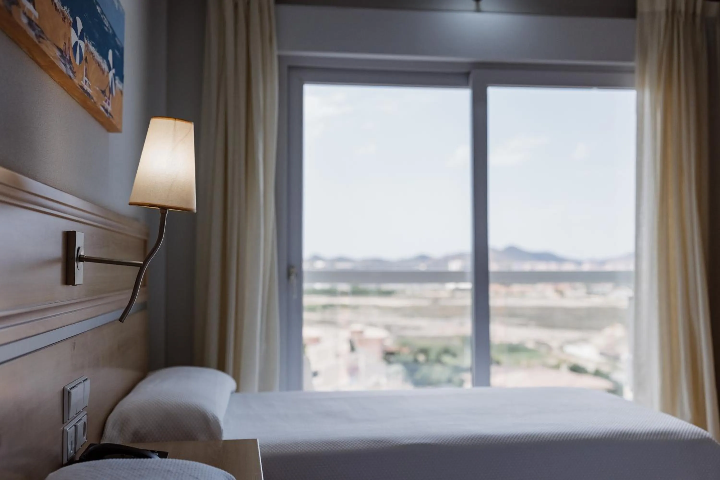 Bed in Hotel Las Gaviotas