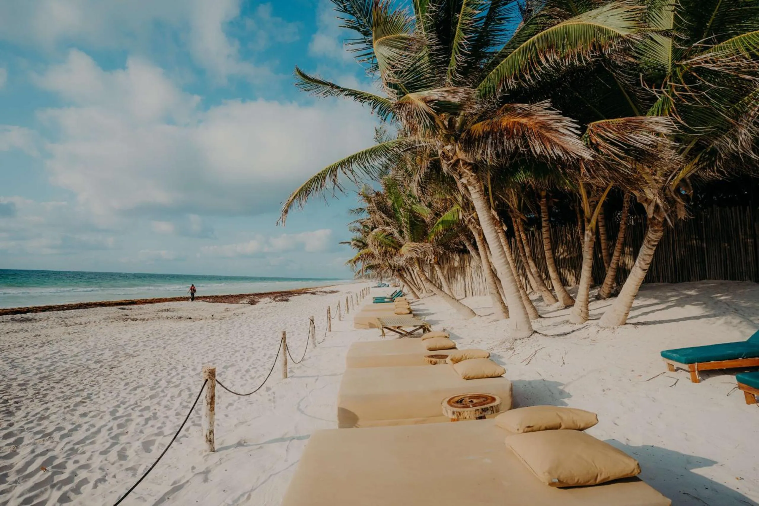 Beach in Best Penthouse with Private Pool in Aldea Zama