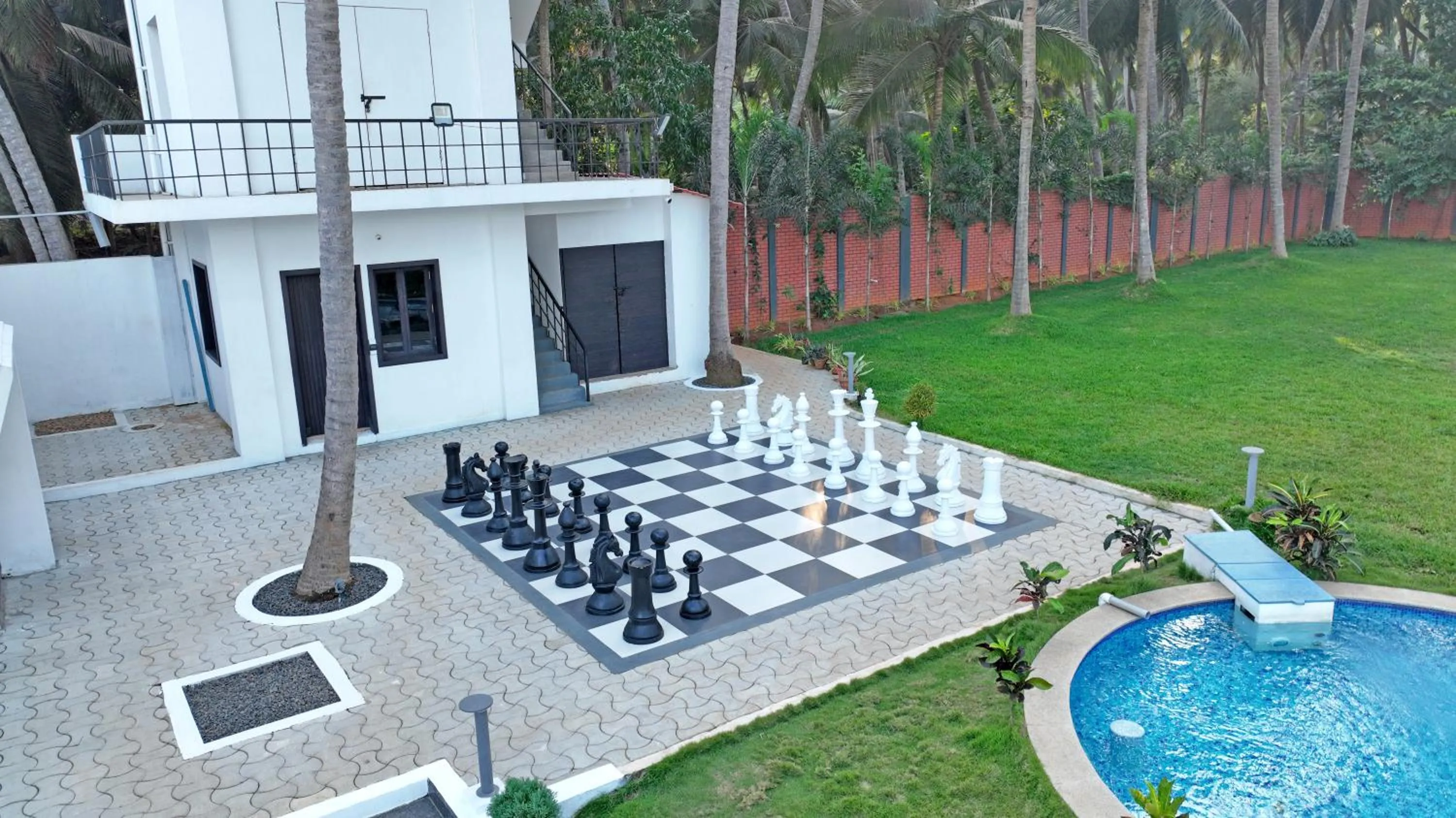 Garden view in The Saravi Resort