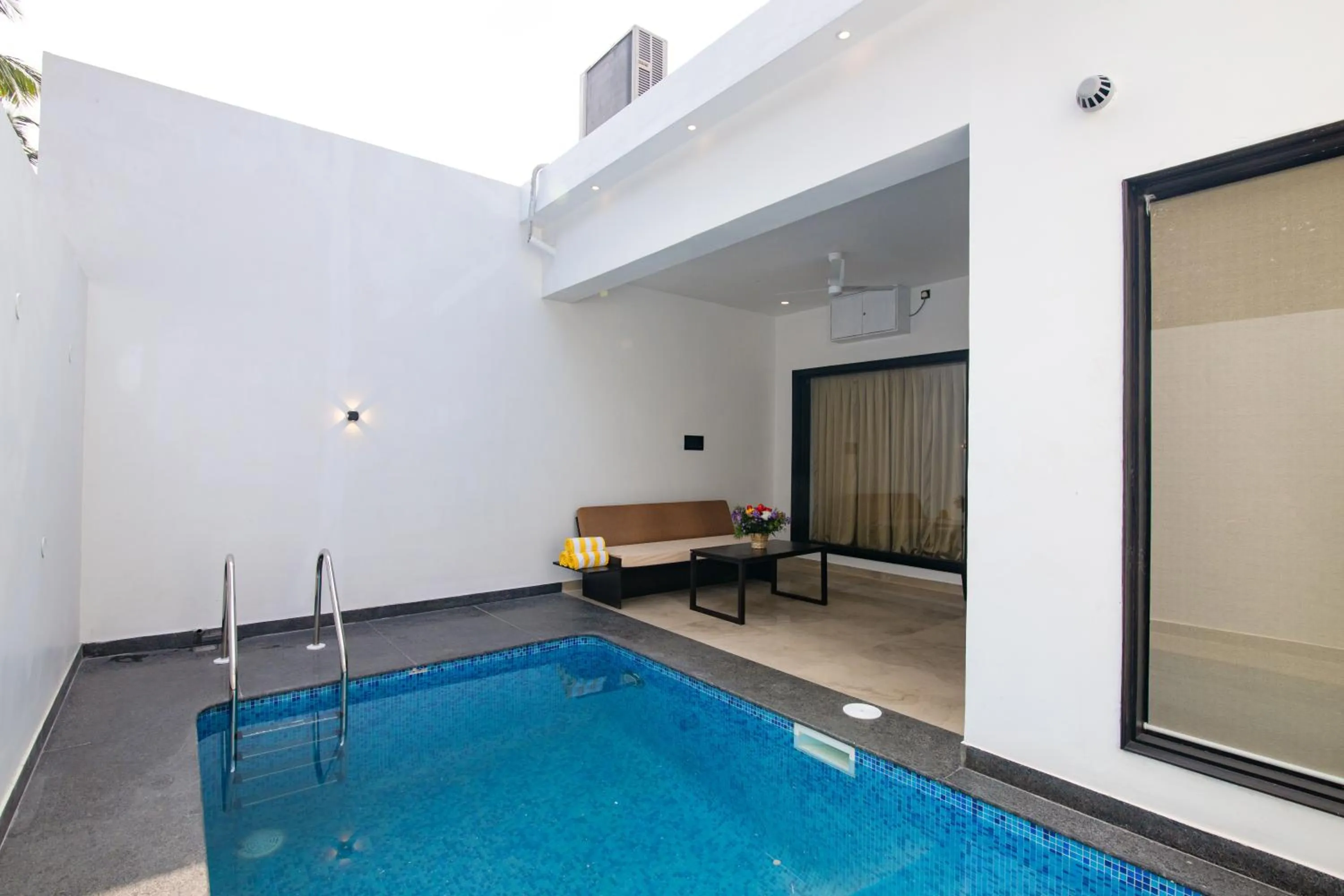 Pool view in The Saravi Resort