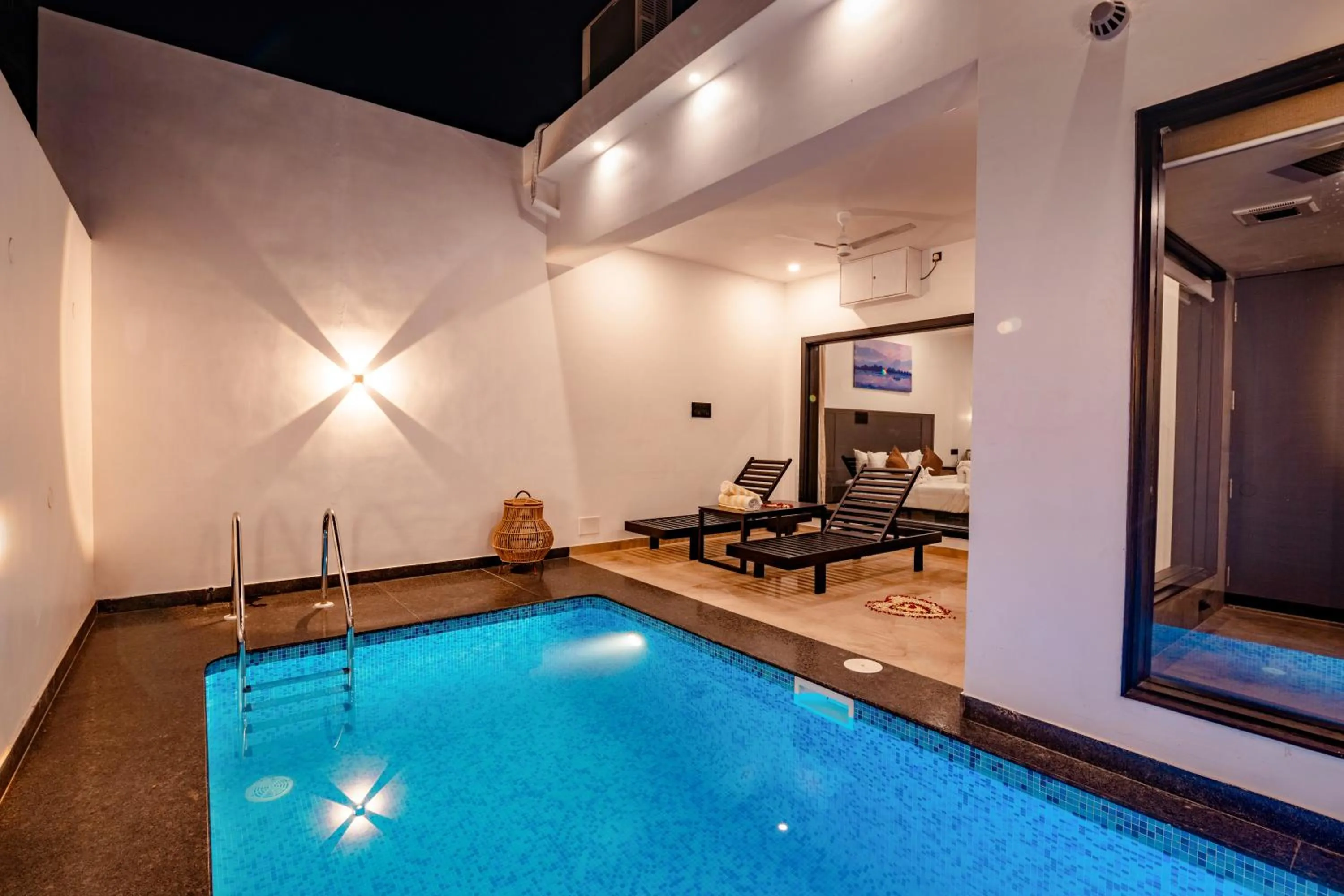 Pool view in The Saravi Resort