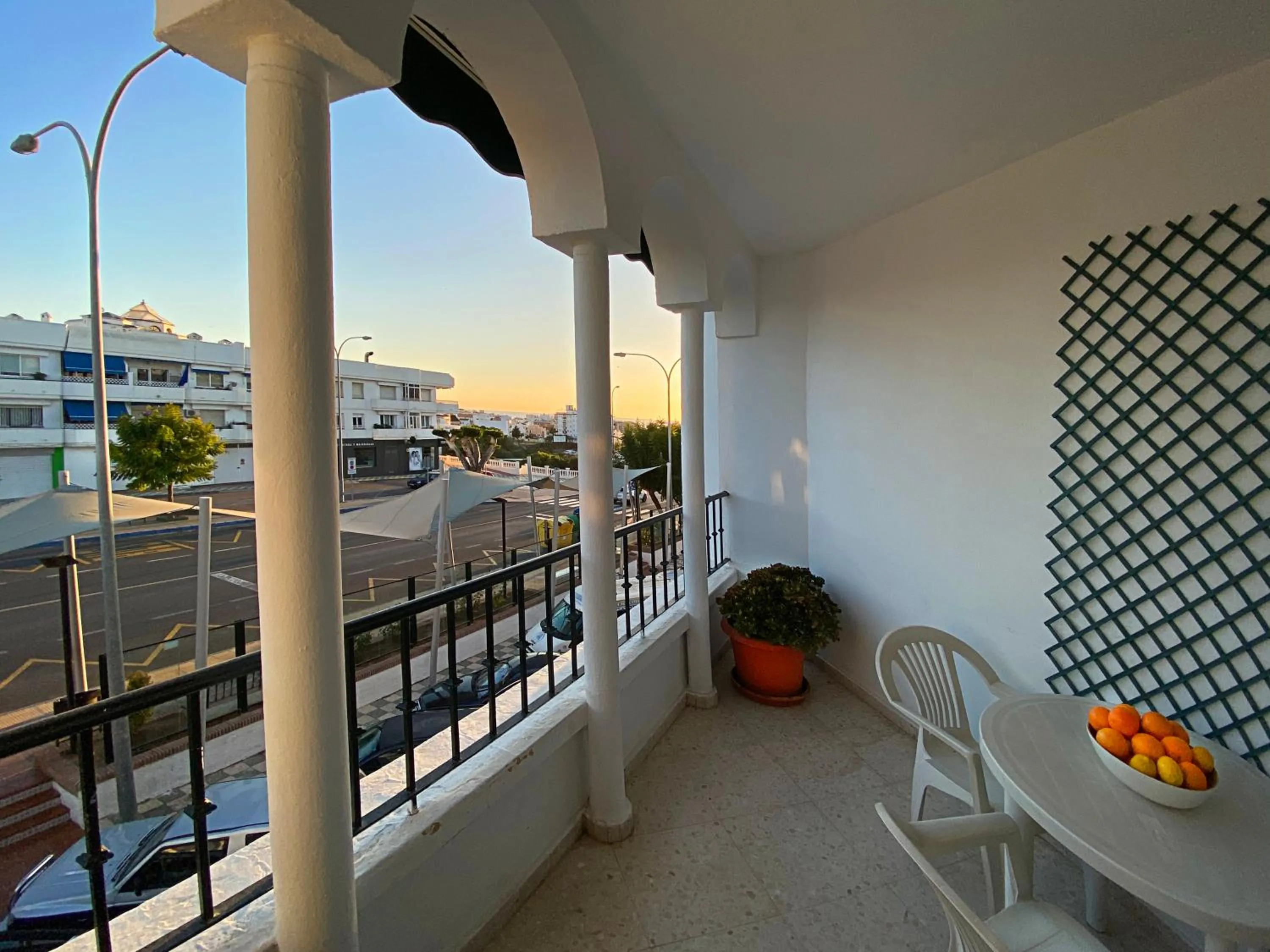 Balcony/Terrace in Hostal Azahara