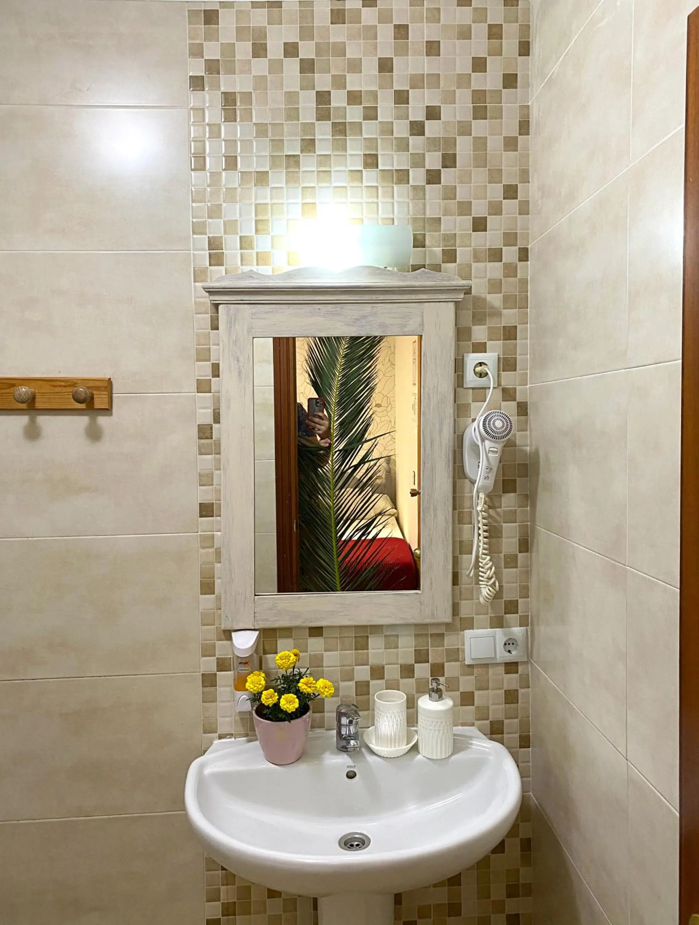Bathroom in Hostal Azahara