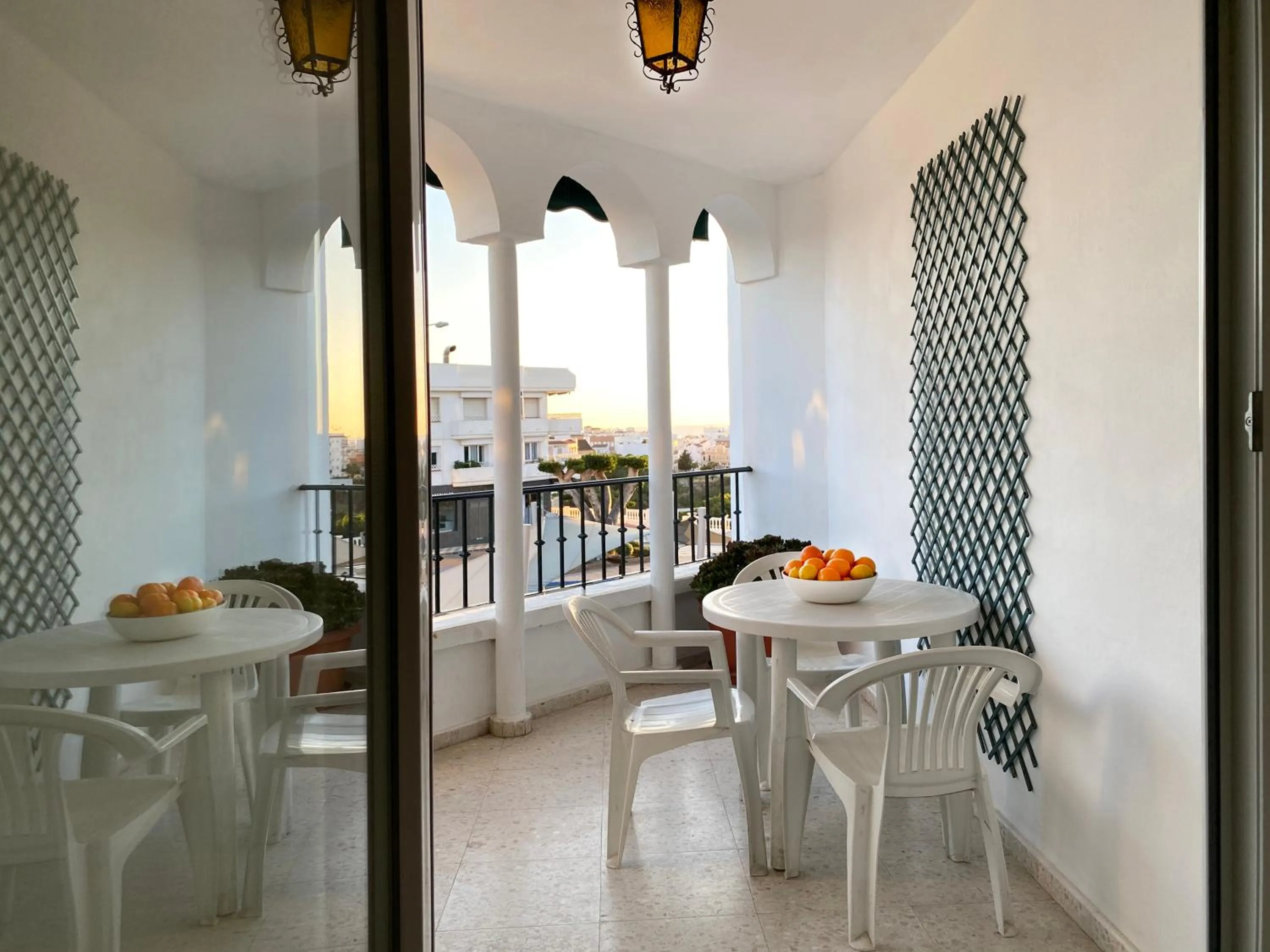 Balcony/Terrace in Hostal Azahara