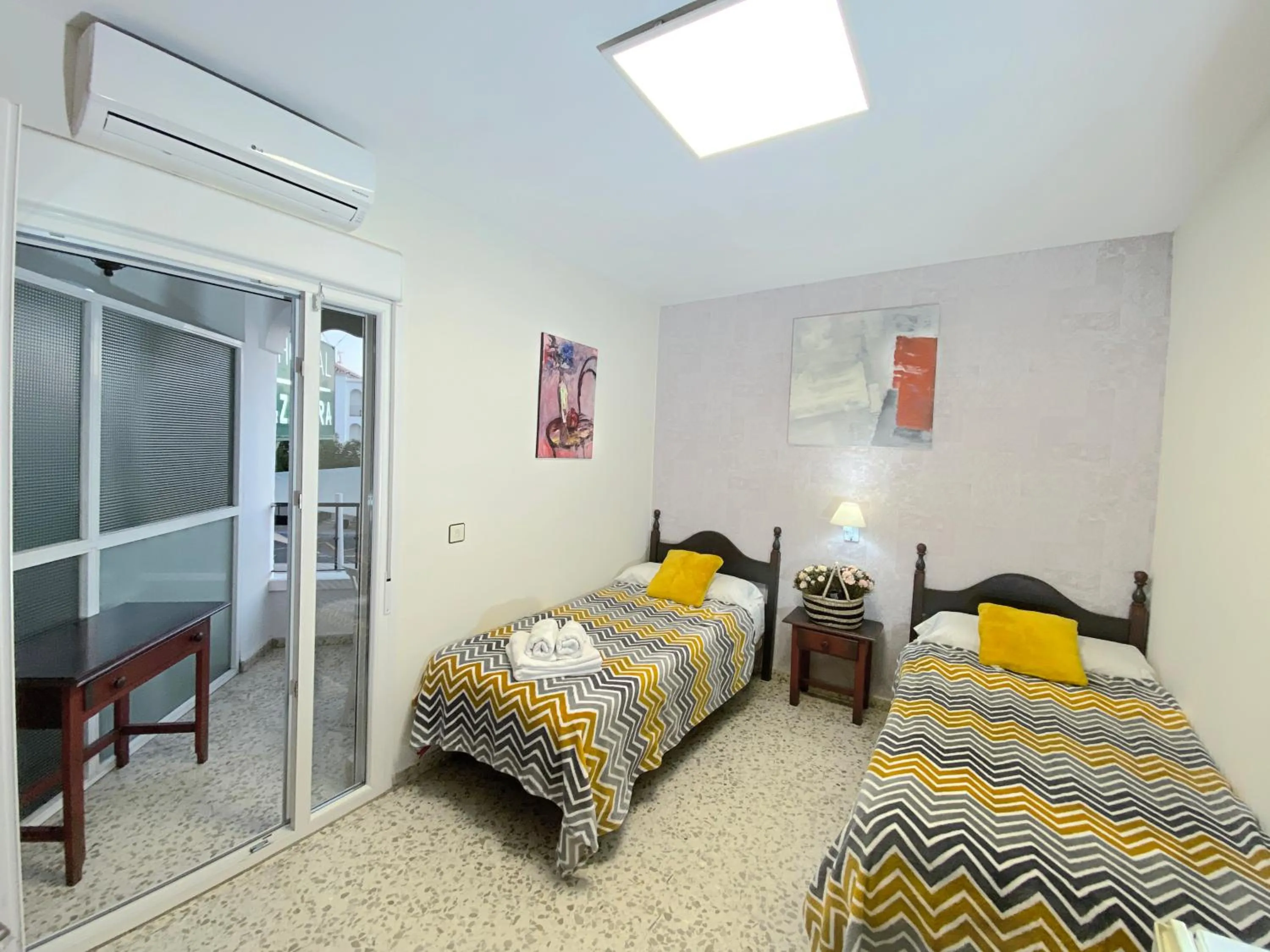 Bed in Hostal Azahara