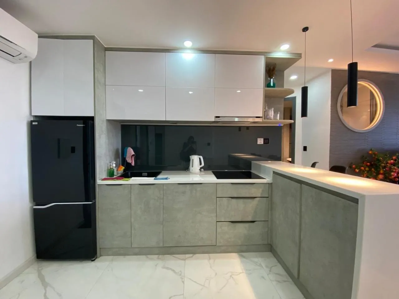 stove in Mường Thanh Grand Seaview Đà Nẵng Apartment