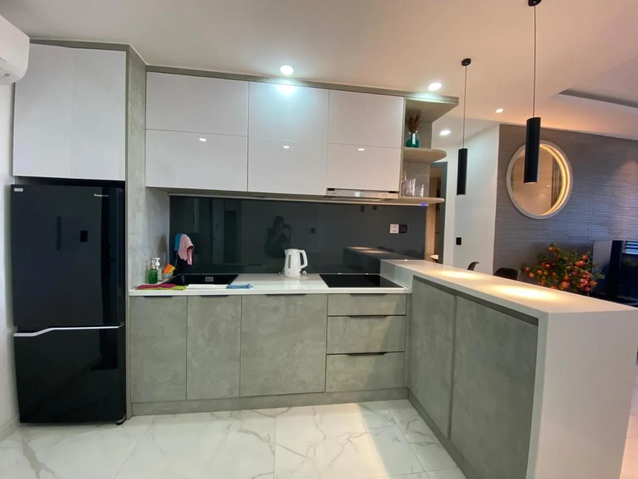 stove in Mường Thanh Grand Seaview Đà Nẵng Apartment