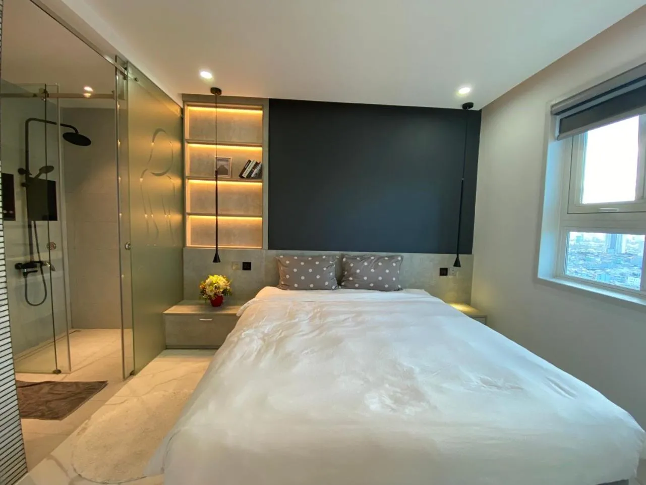 Bed in Mường Thanh Grand Seaview Đà Nẵng Apartment