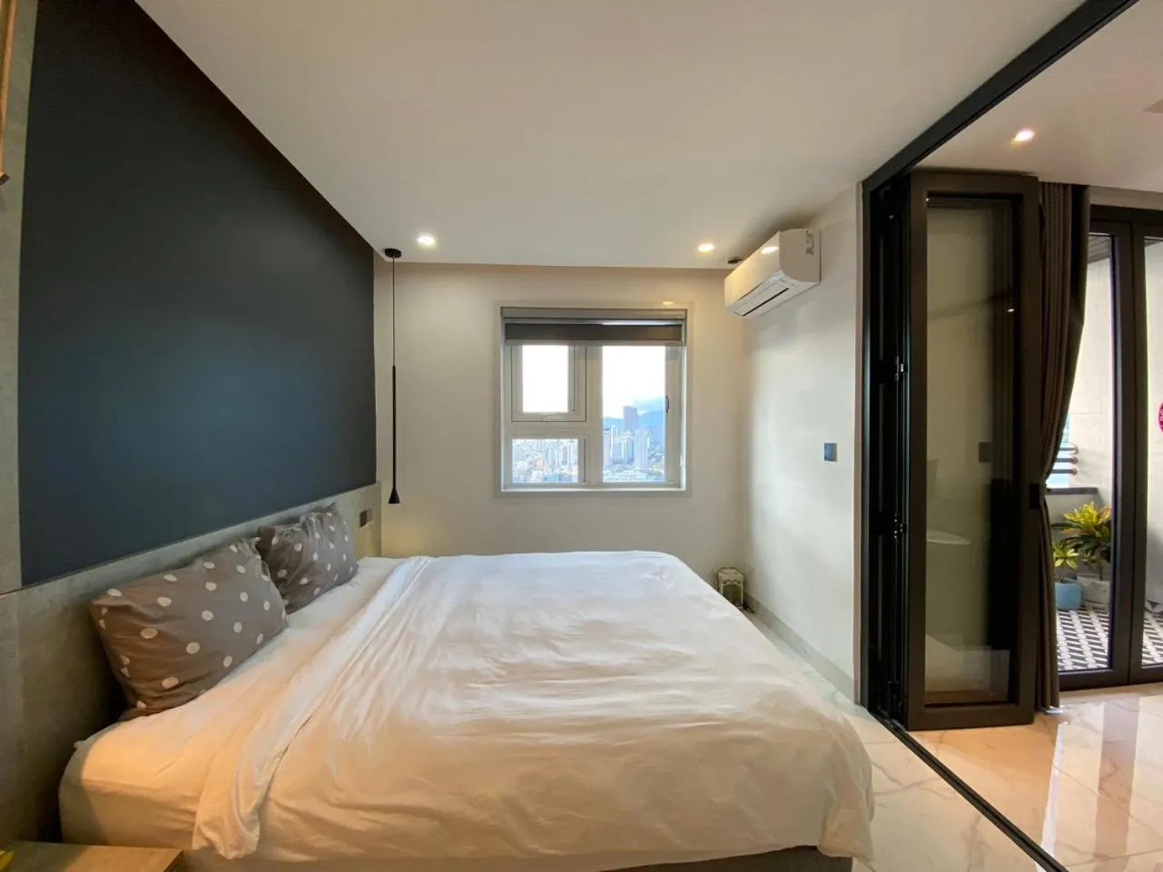 Bed in Mường Thanh Grand Seaview Đà Nẵng Apartment