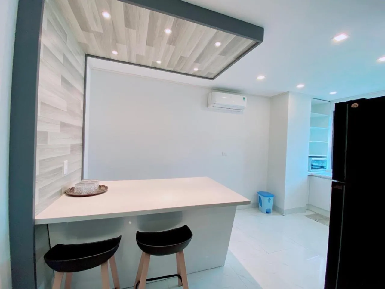Kitchen or kitchenette in Mường Thanh Grand Seaview Đà Nẵng Apartment