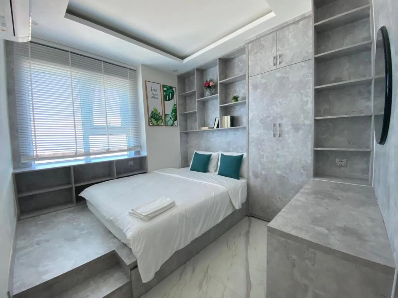 Bed in Mường Thanh Grand Seaview Đà Nẵng Apartment