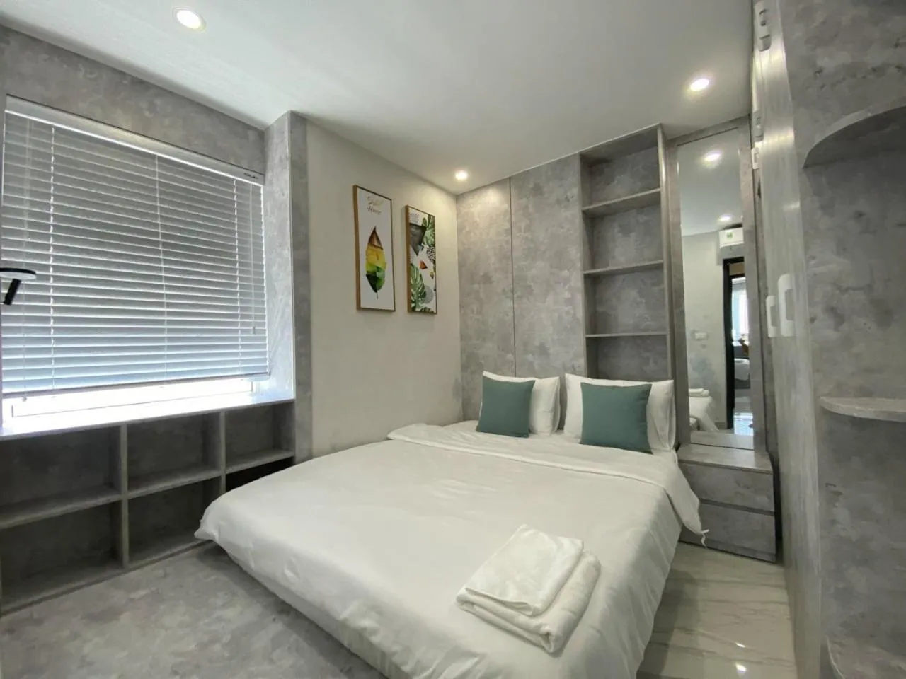 Bed in Mường Thanh Grand Seaview Đà Nẵng Apartment
